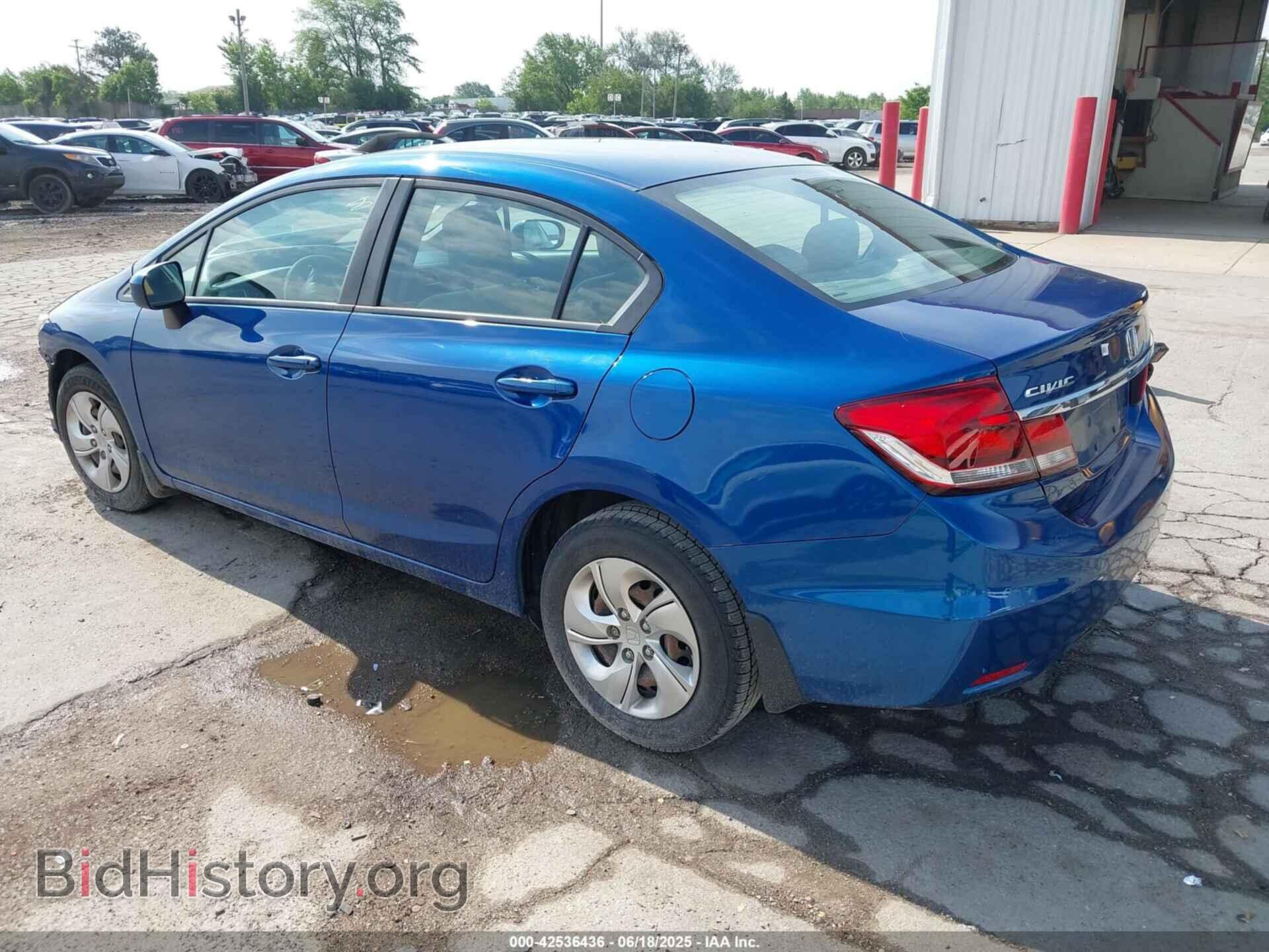 2014 HONDA CIVIC - VIN: 19XFB2F50EE026437 - Фото 3