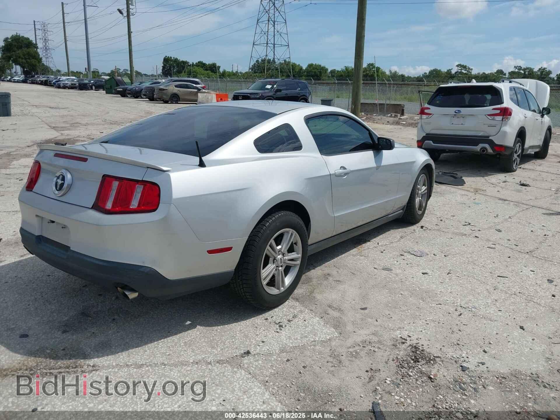 2012 FORD MUSTANG - VIN: 1ZVBP8AM4C5239351 - Фото 4