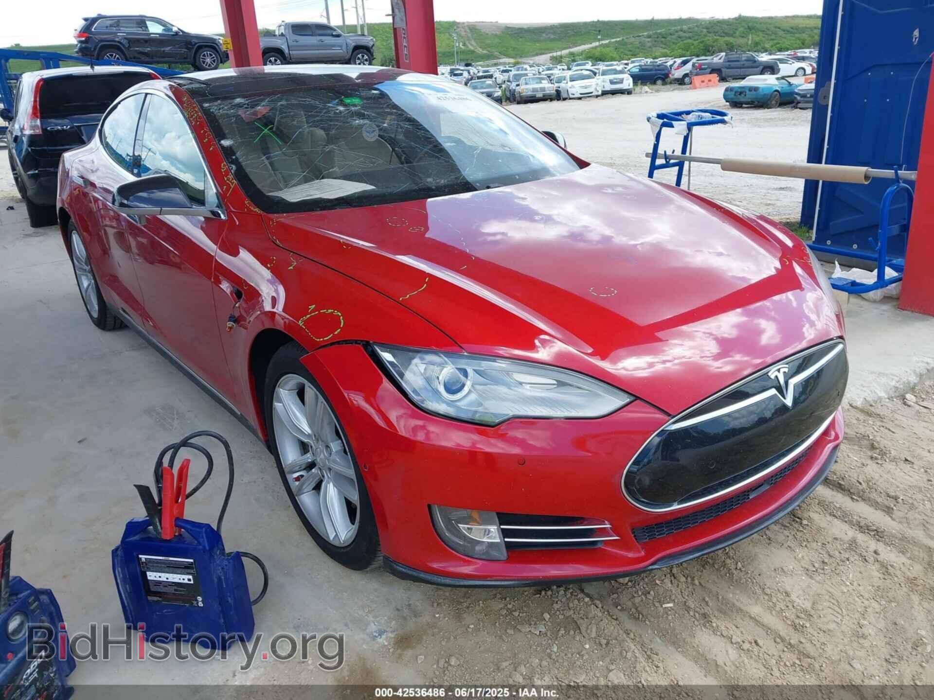 Photo 5YJSA1H20FF093565 - TESLA MODEL S 2015