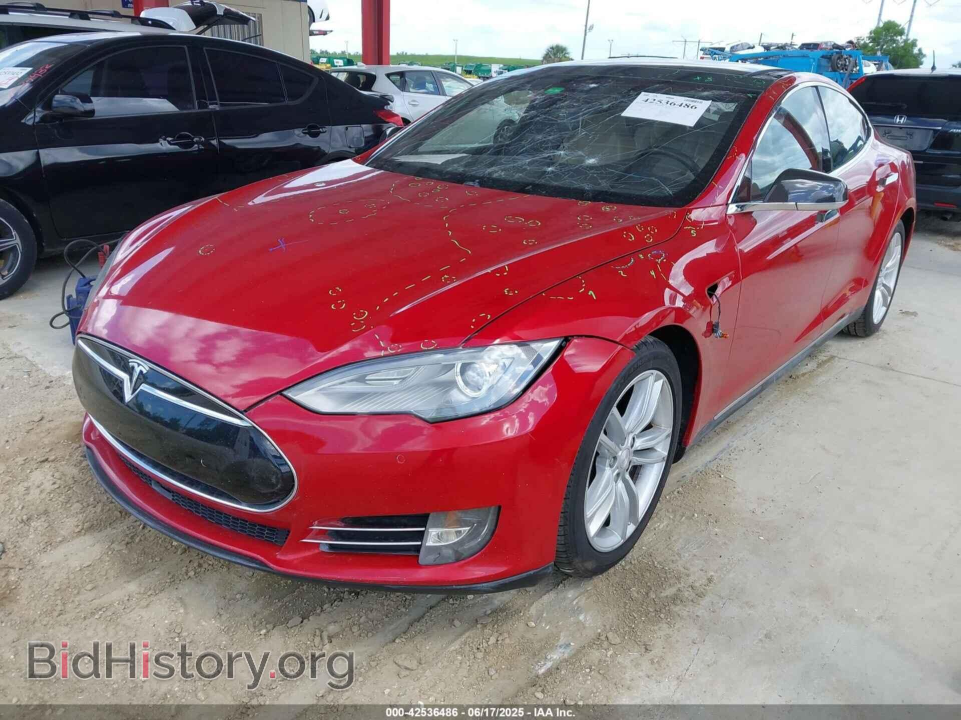 2015 TESLA MODEL S - VIN: 5YJSA1H20FF093565 - Photo 2