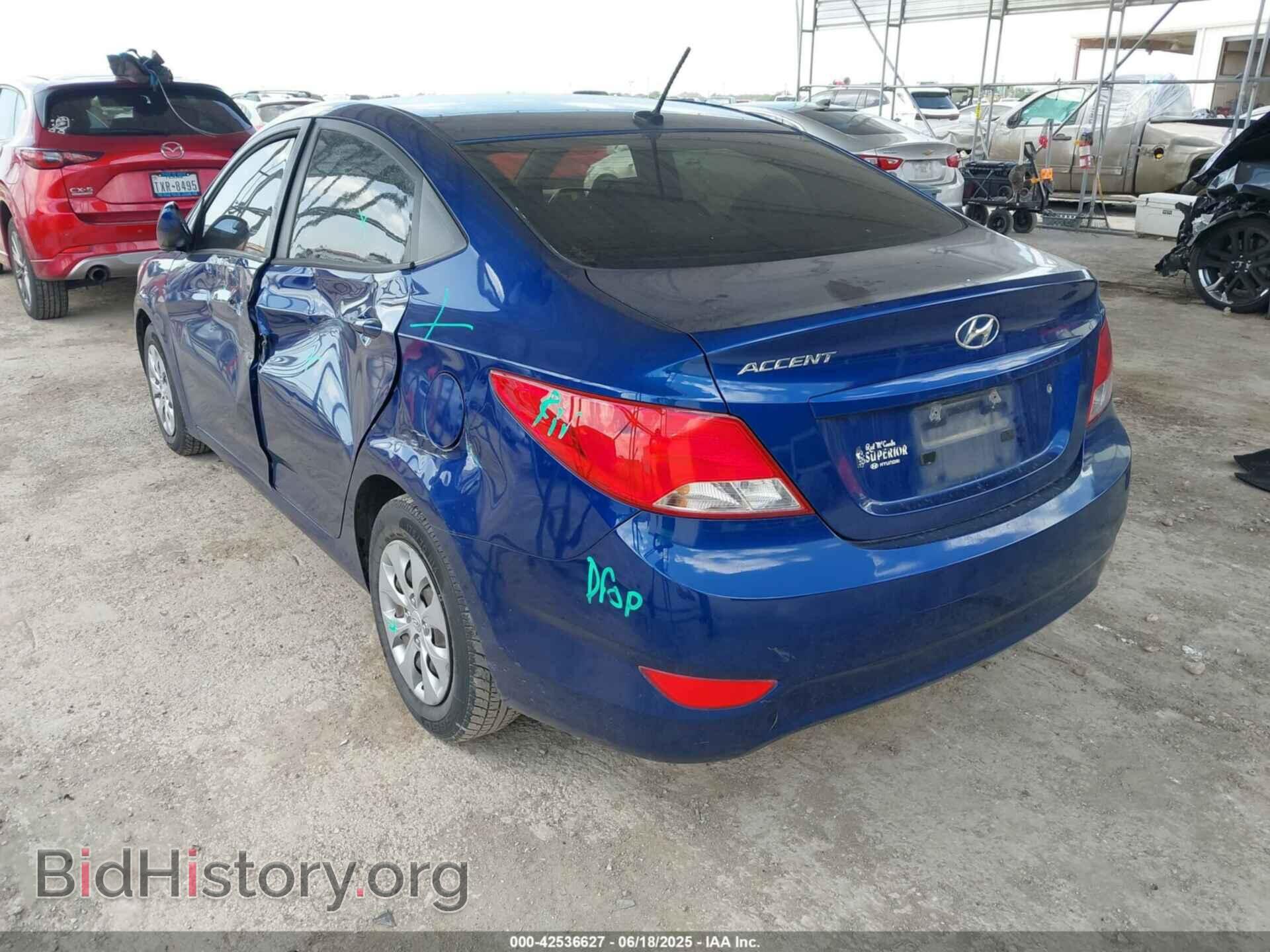 2015 HYUNDAI ACCENT - VIN: KMHCT4AE3FU920899 - Фото 3