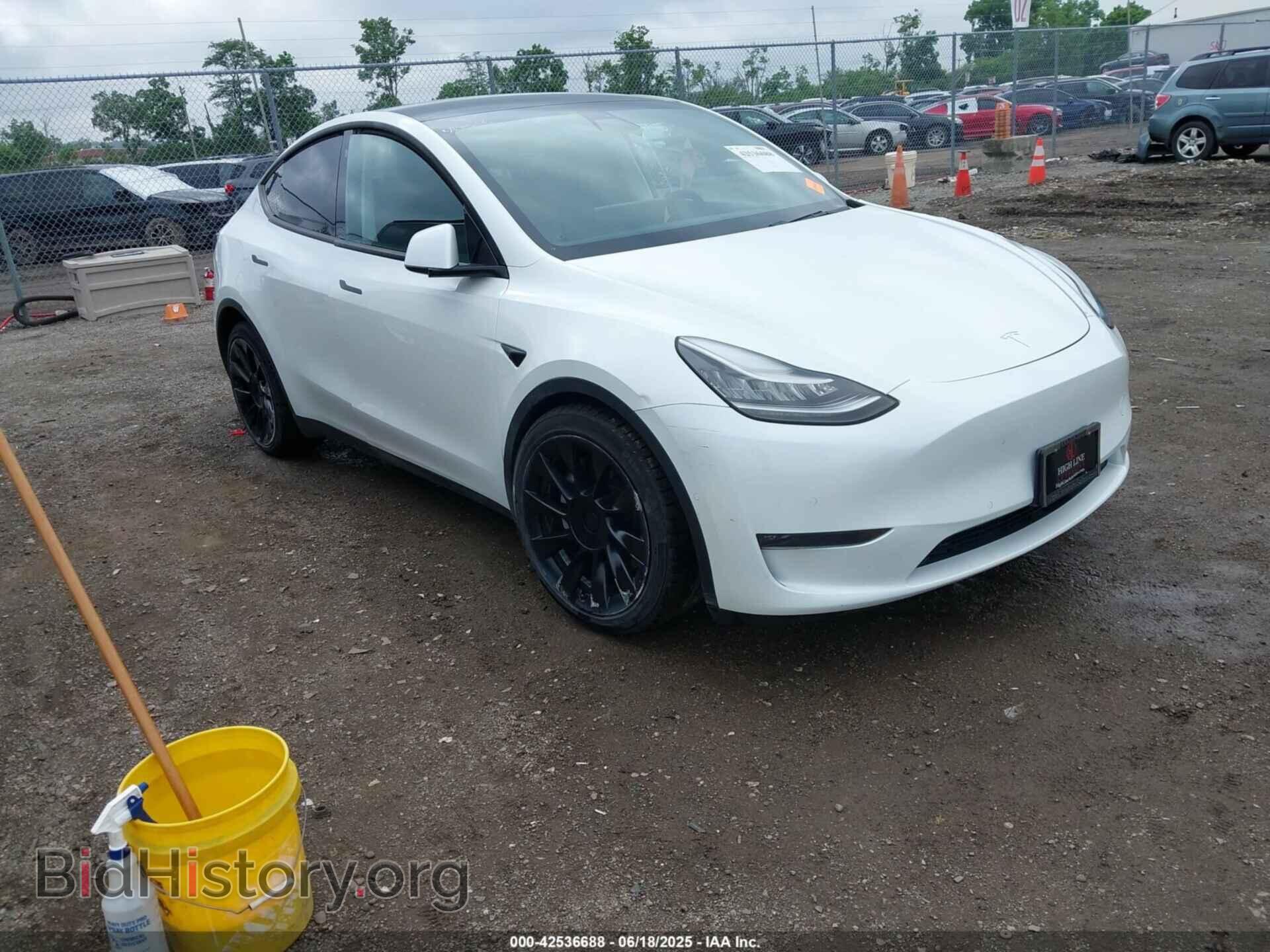 Photo 5YJYGDEE8MF068886 - TESLA MODEL Y 2021
