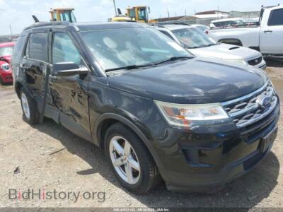 2018 Ford EXPLORER, black — VIN 1FM5K7B85JGB55613, IAAI