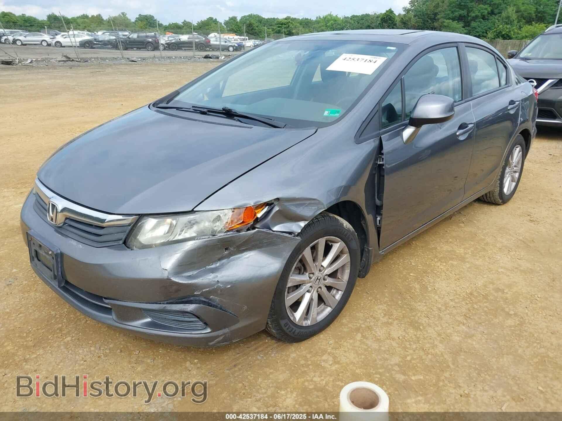 2012 HONDA CIVIC - VIN: 19XFB2F80CE108417 - Фото 2