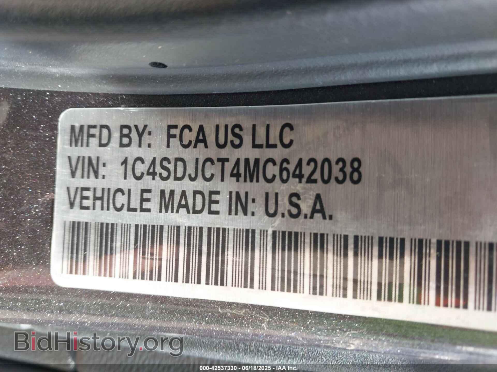 2021 DODGE DURANGO - VIN: 1C4SDJCT4MC642038 - Photo 9
