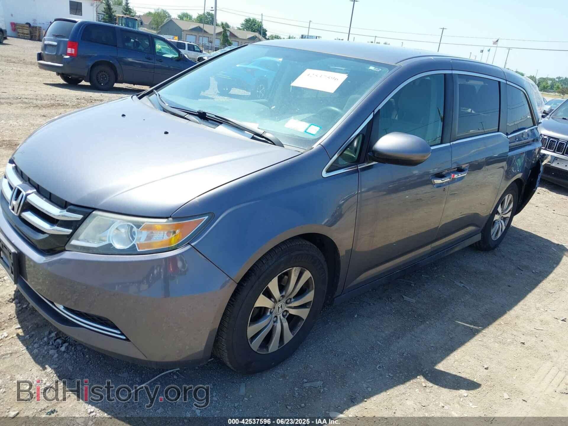 2016 HONDA ODYSSEY - VIN: 5FNRL5H39GB016803 - Фото 2