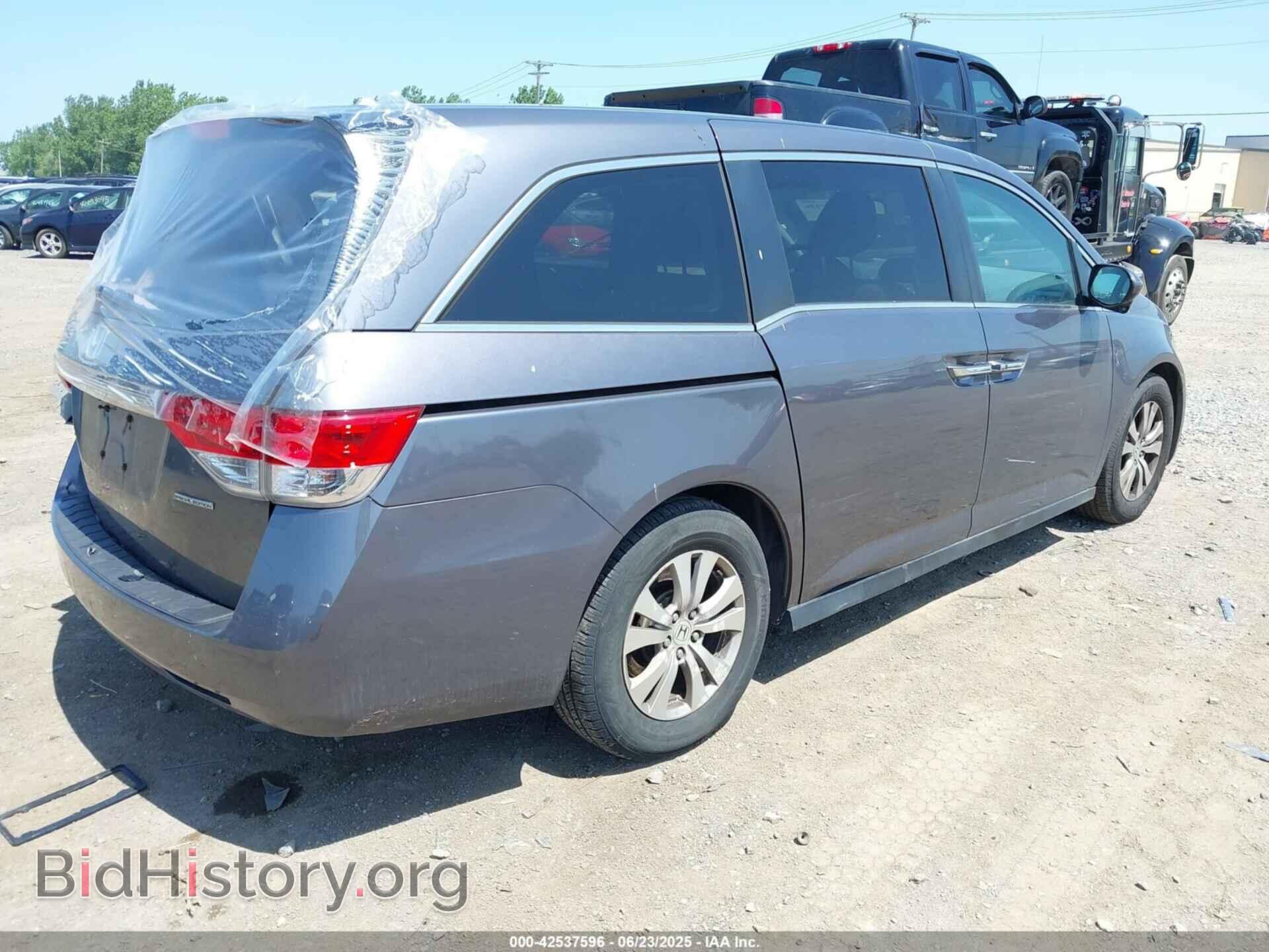 2016 HONDA ODYSSEY - VIN: 5FNRL5H39GB016803 - Фото 4