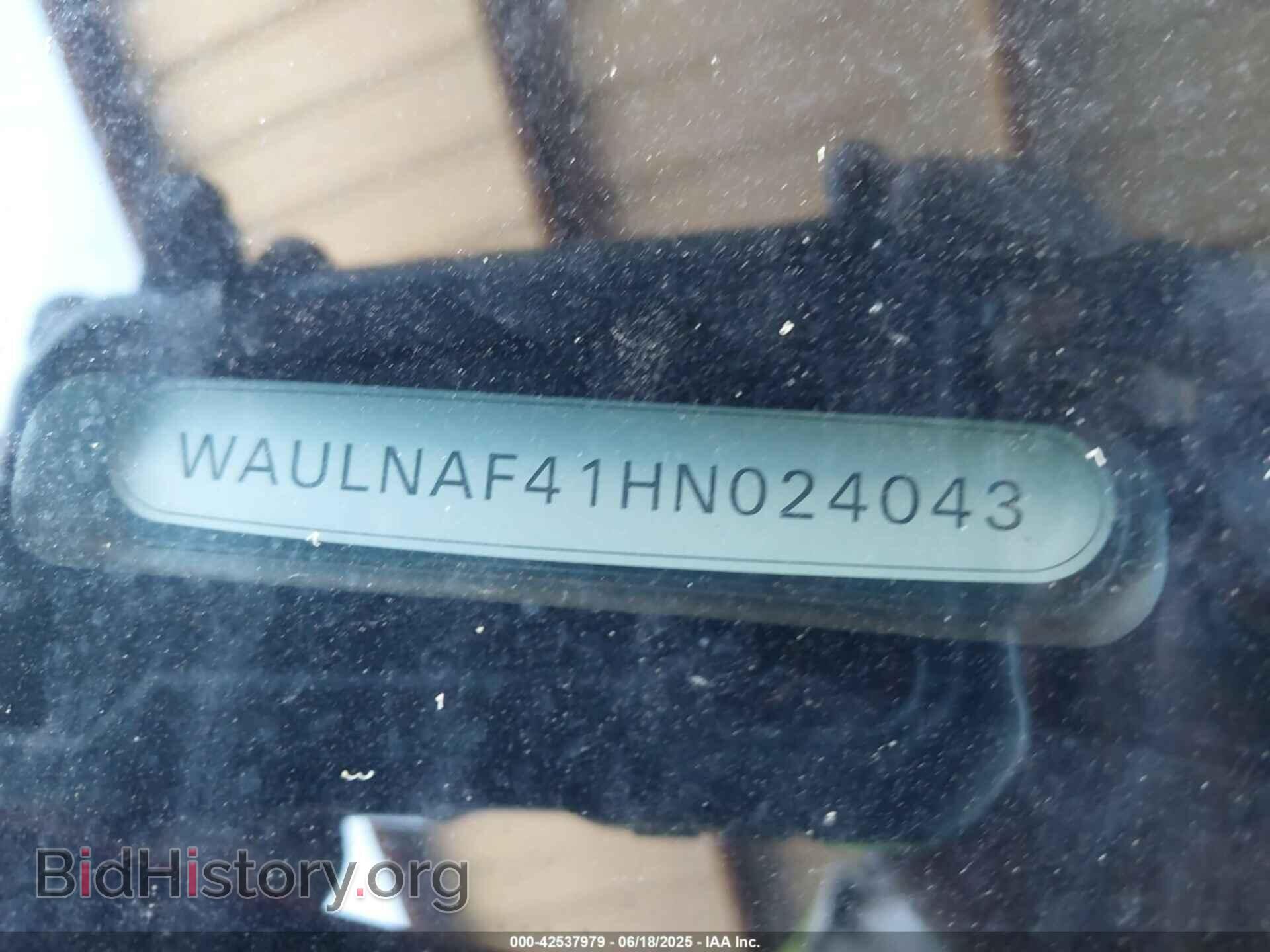 2017 AUDI A4 - VIN: WAULNAF41HN024043 - Фото 9