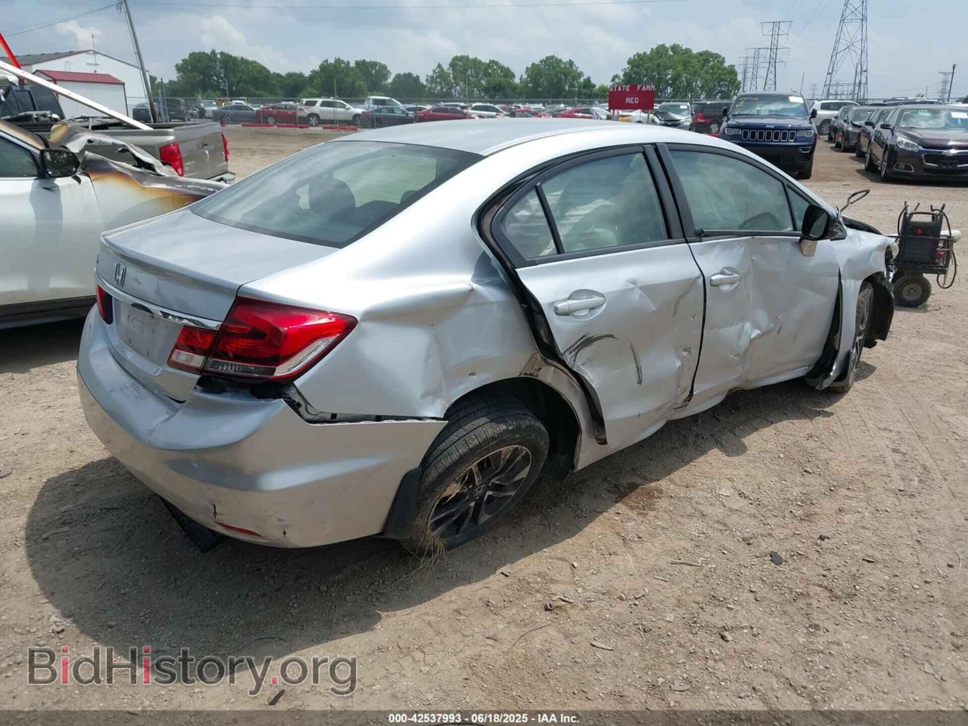 2013 HONDA CIVIC - VIN: 2HGFB2F92DH555556 - Фото 4