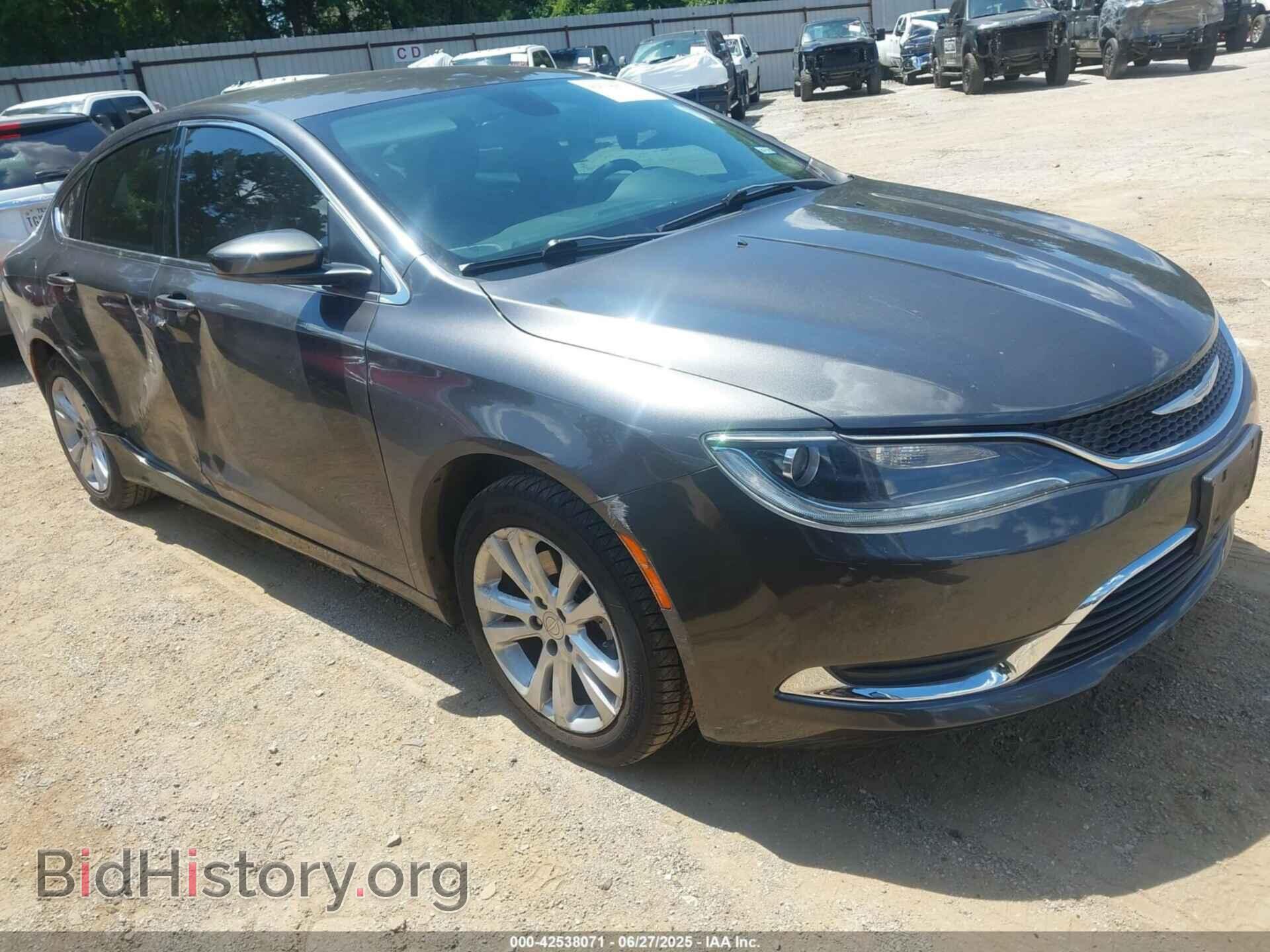 Photo 1C3CCCAB2GN167015 - CHRYSLER 200 2016