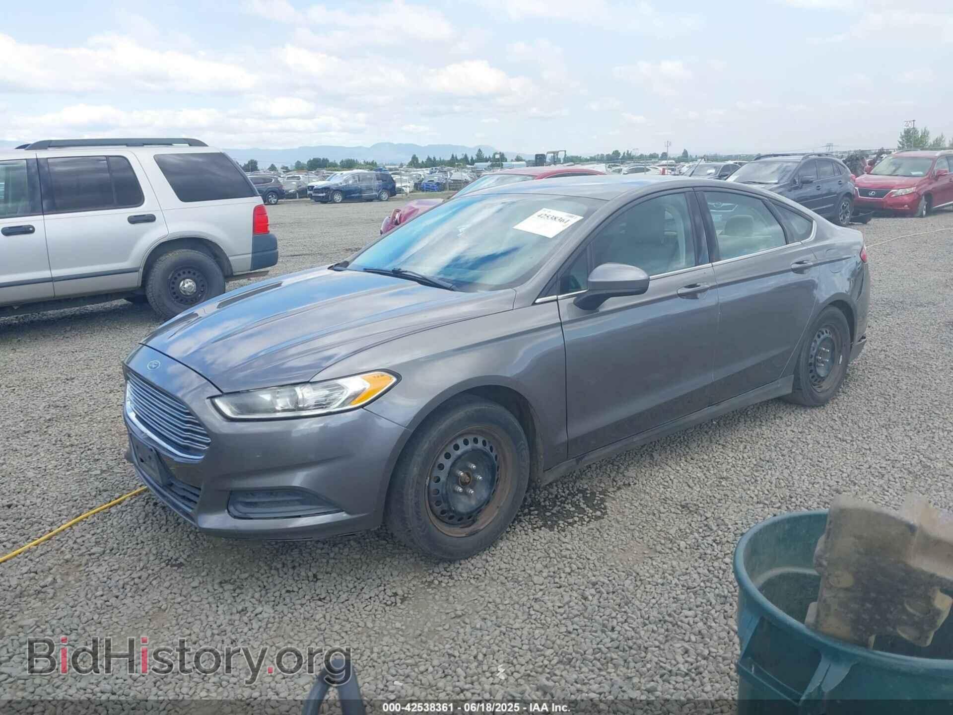 2013 FORD FUSION - VIN: 3FA6P0G74DR274046 - Фото 2