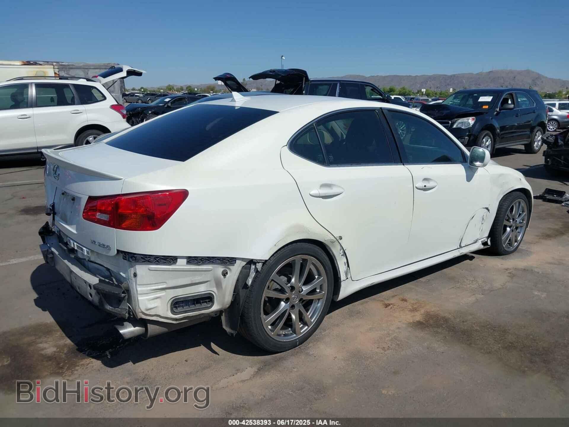 2008 LEXUS IS 250 - VIN: JTHBK262685051944 - Фото 4