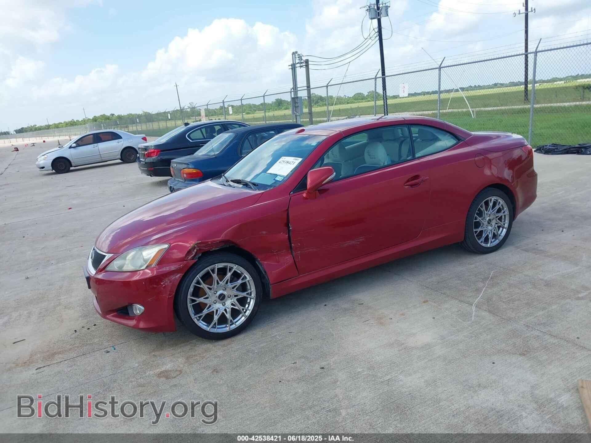 2010 LEXUS IS 250C - VIN: JTHFF2C29A2503788 - Фото 2