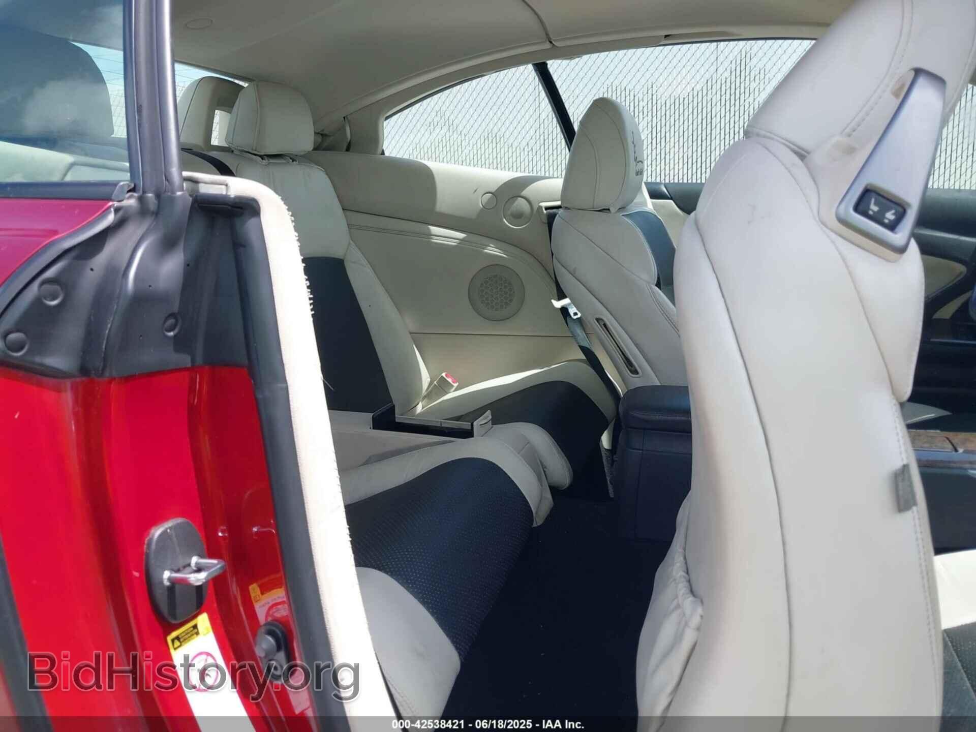 2010 LEXUS IS 250C - VIN: JTHFF2C29A2503788 - Фото 8