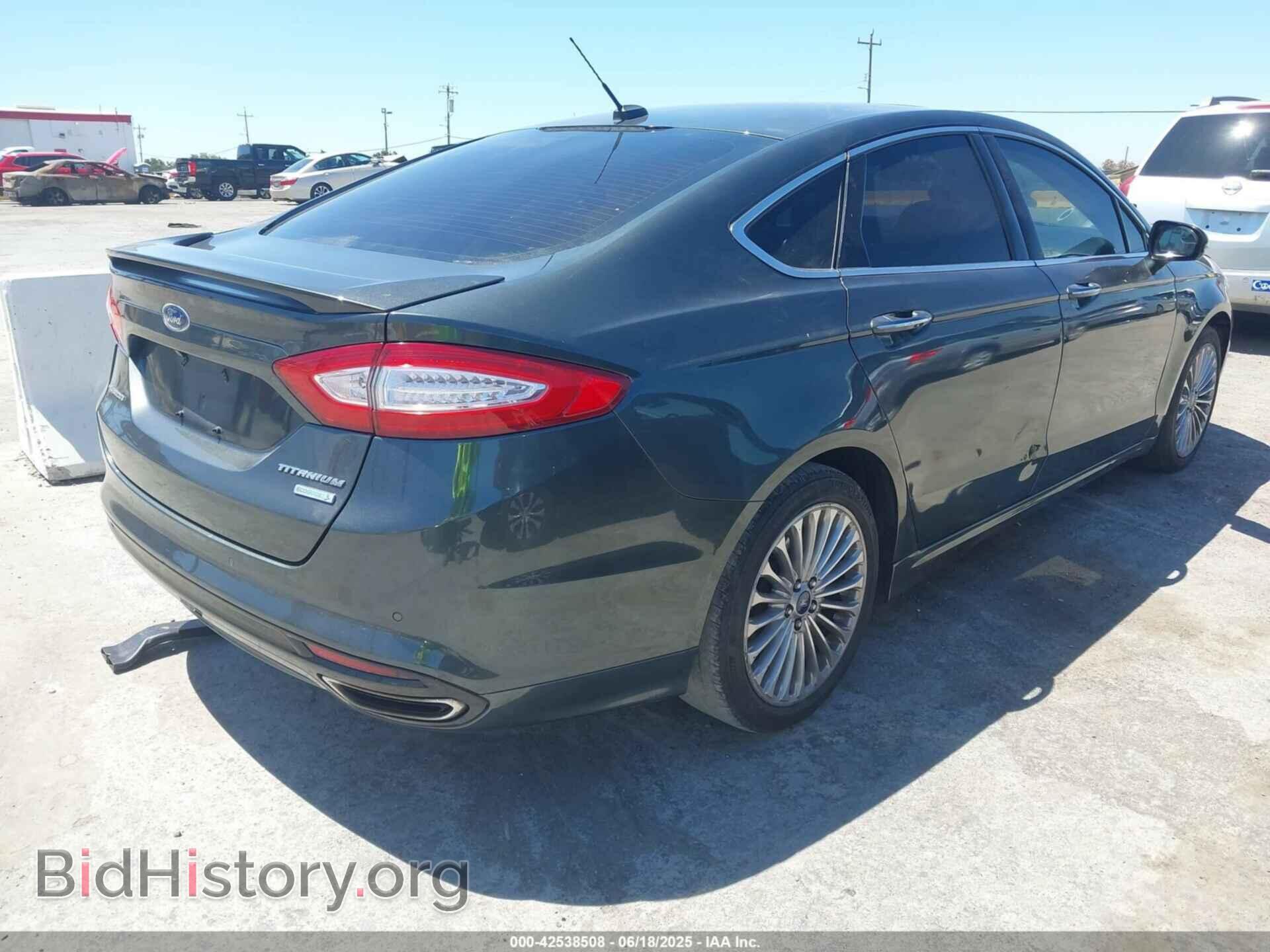 2016 FORD FUSION - VIN: 3FA6P0K98GR196951 - Фото 4