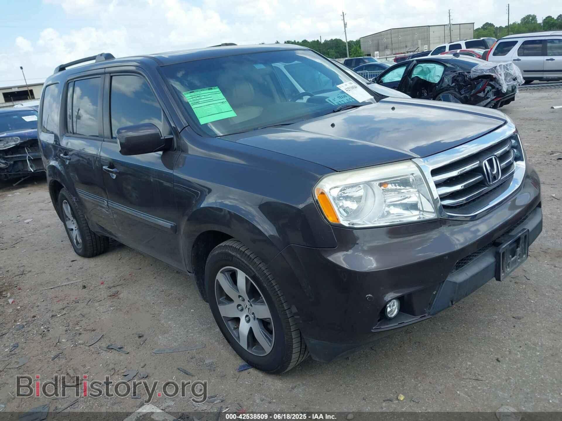 Photo 5FNYF3H99DB003735 - HONDA PILOT 2013