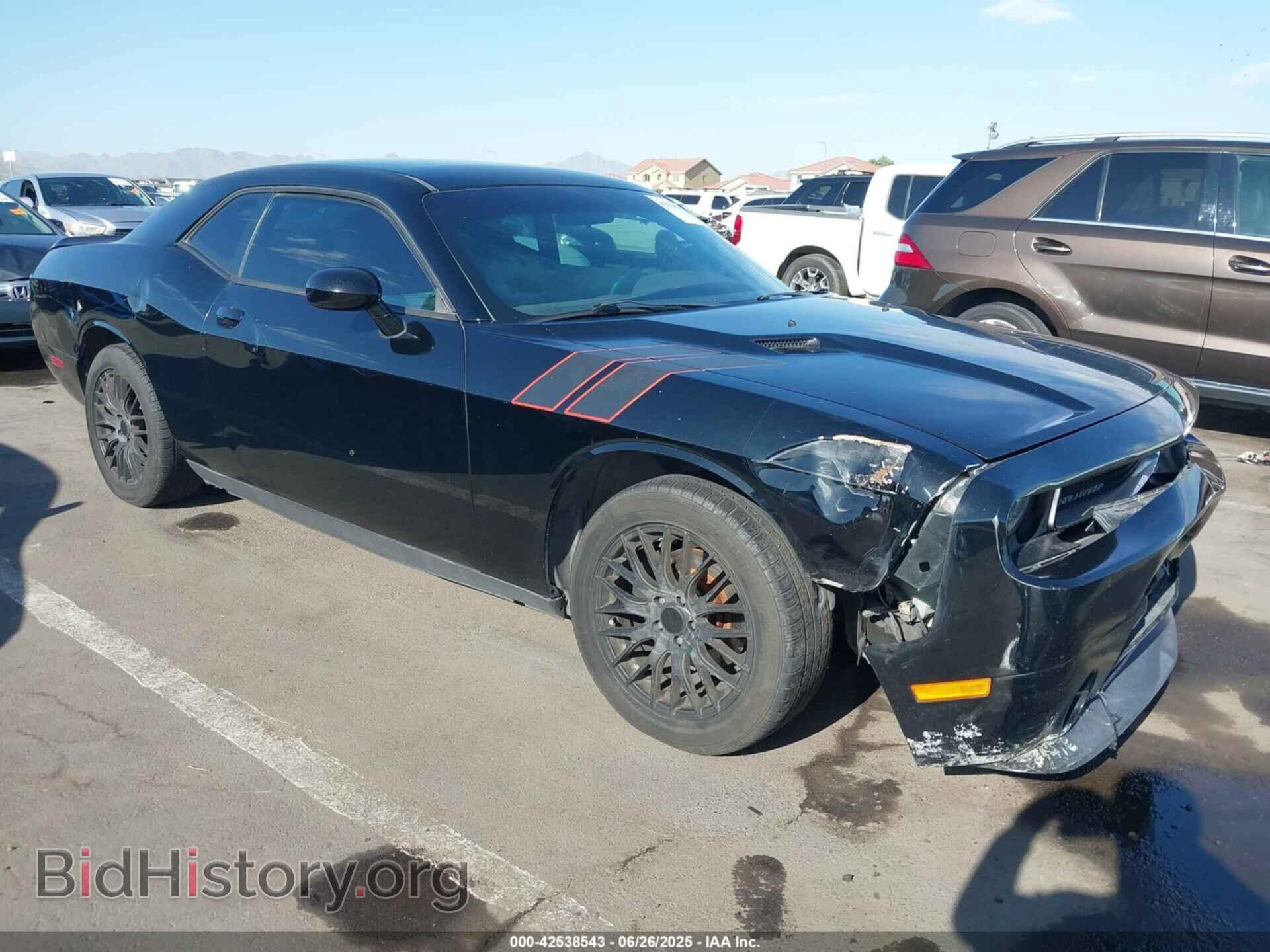 Фотография 2C3CDYAG2CH233832 - DODGE CHALLENGER 2012