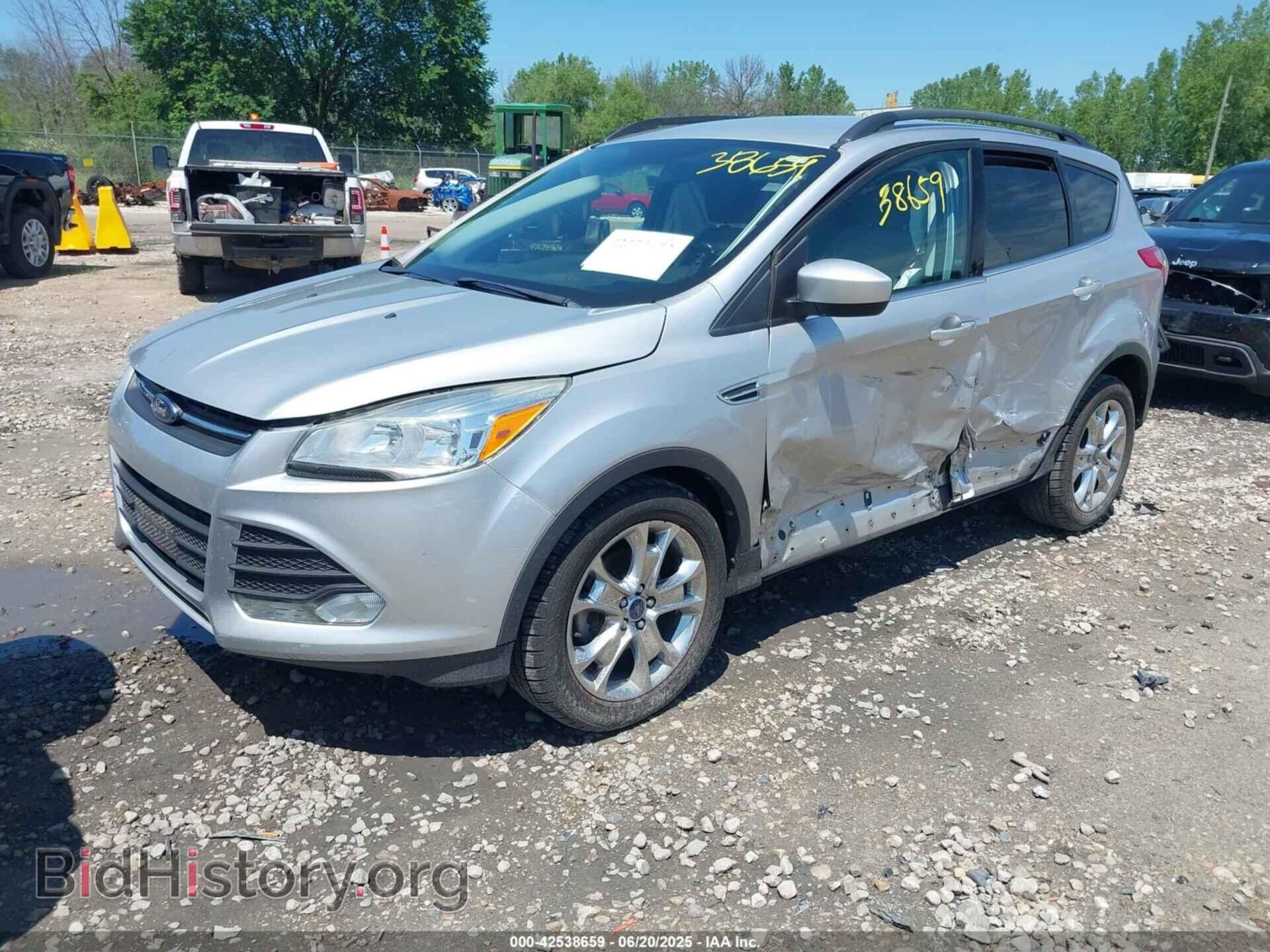 2014 FORD ESCAPE - VIN: 1FMCU0GX9EUC65581 - Фото 2