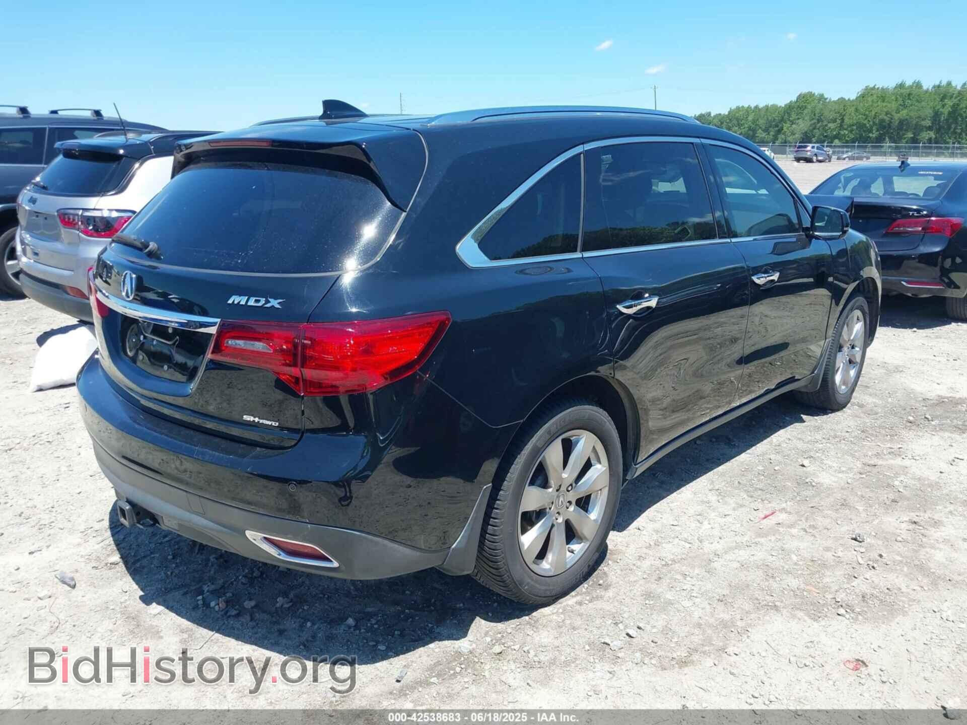 2015 ACURA MDX - VIN: 5FRYD4H88FB024922 - Фото 4