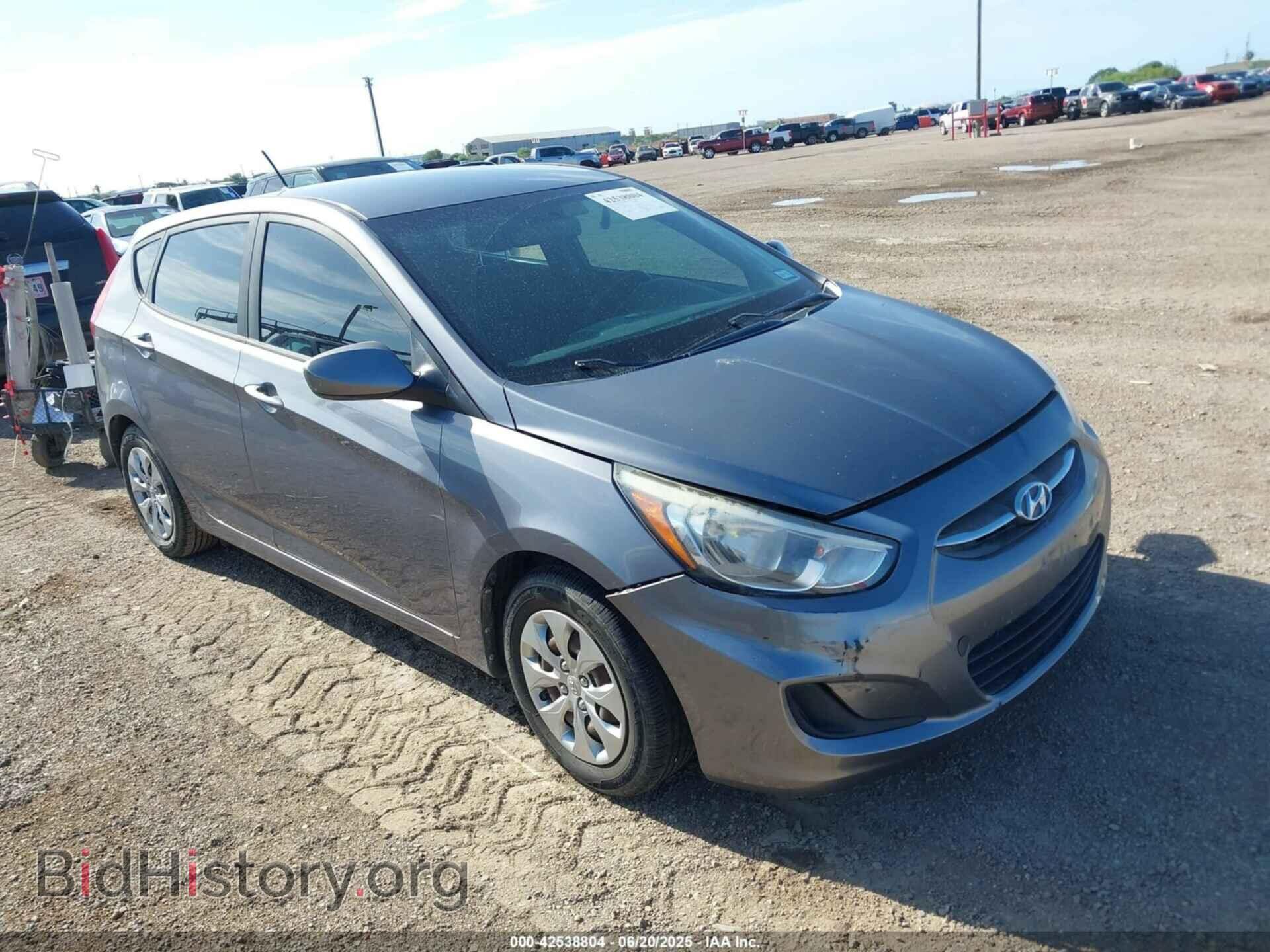 Фотография KMHCT5AE1HU329253 - HYUNDAI ACCENT 2017