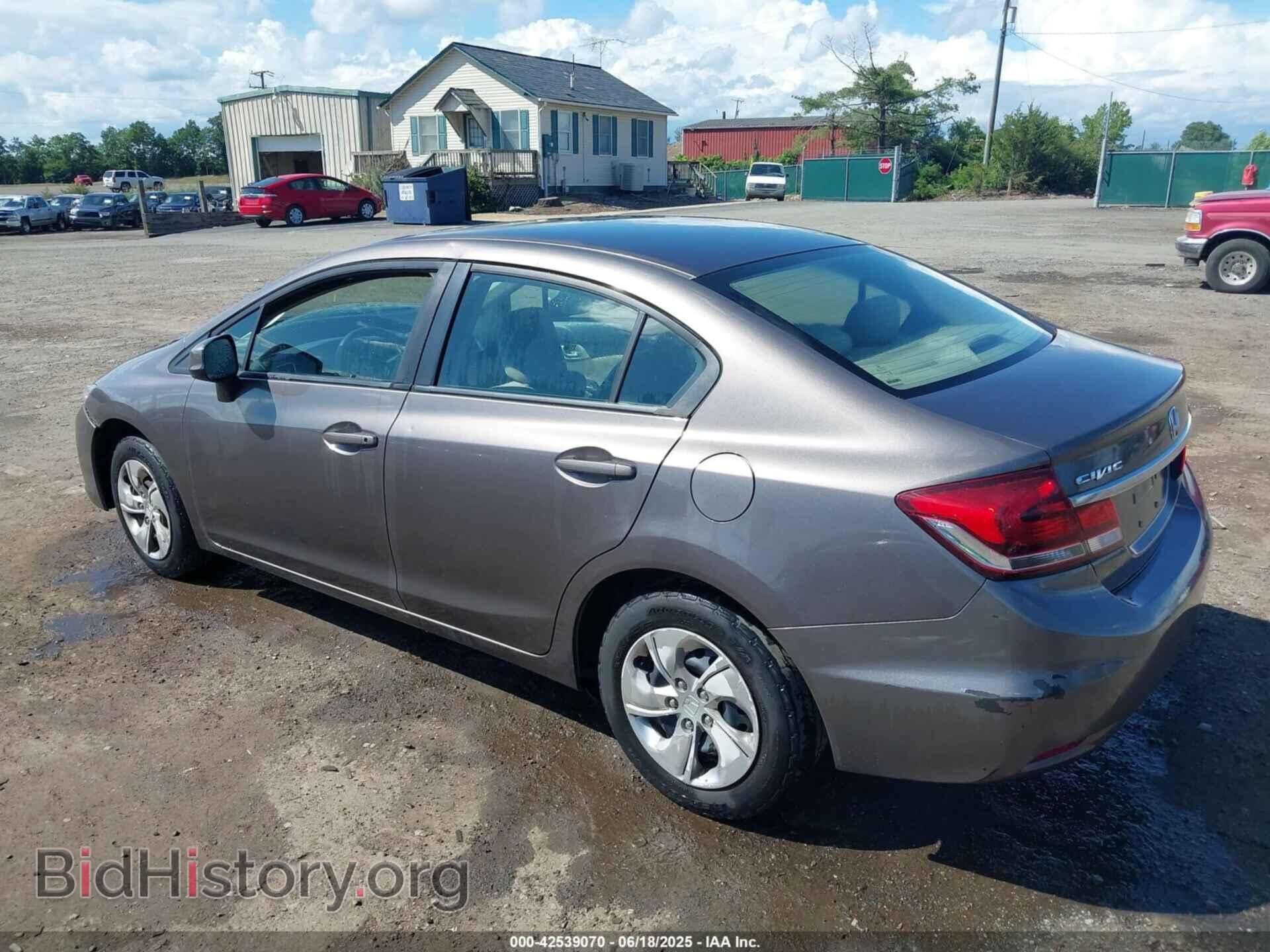 2013 HONDA CIVIC - VIN: 19XFB2F5XDE234792 - Фото 3
