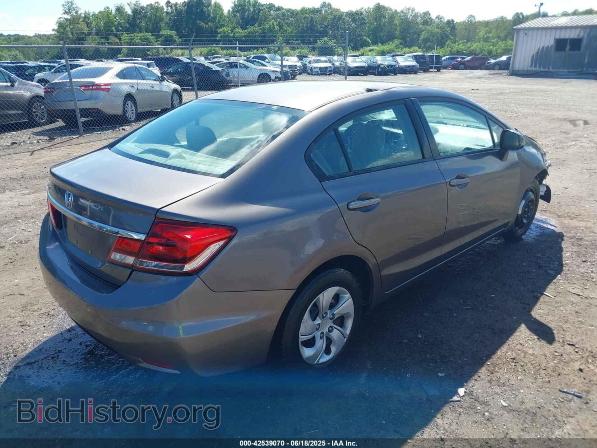 2013 HONDA CIVIC - VIN: 19XFB2F5XDE234792 - Фото 4