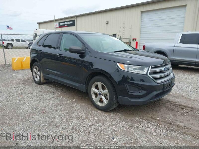 2015 Ford EDGE SE (VIN 2FMTK4G99FBC18170) — фото 1 из 15, IAAI, повреждение: задняя часть