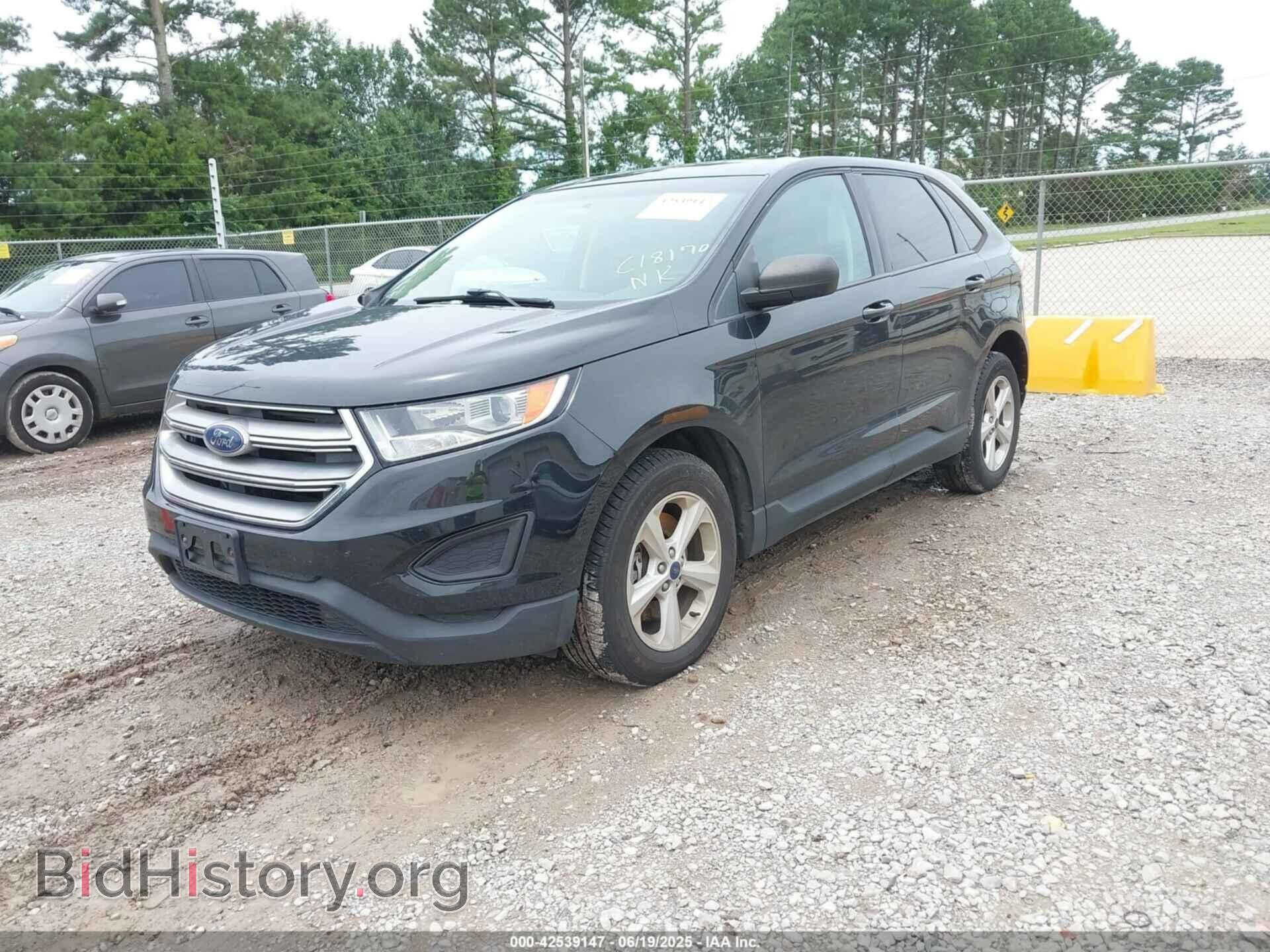 2015 FORD EDGE - VIN: 2FMTK4G99FBC18170 - Фото 2