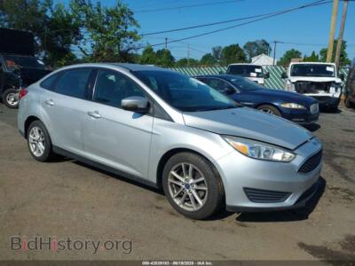 2015 Ford FOCUS SE, серебристый — VIN 1FADP3F24FL301732, IAAI