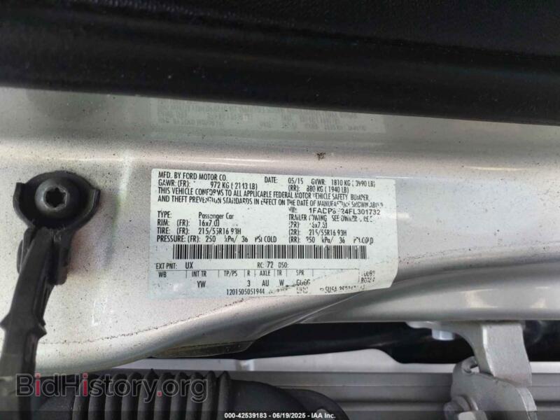 2015 Ford FOCUS (VIN 1FADP3F24FL301732) — photo 9 of 11