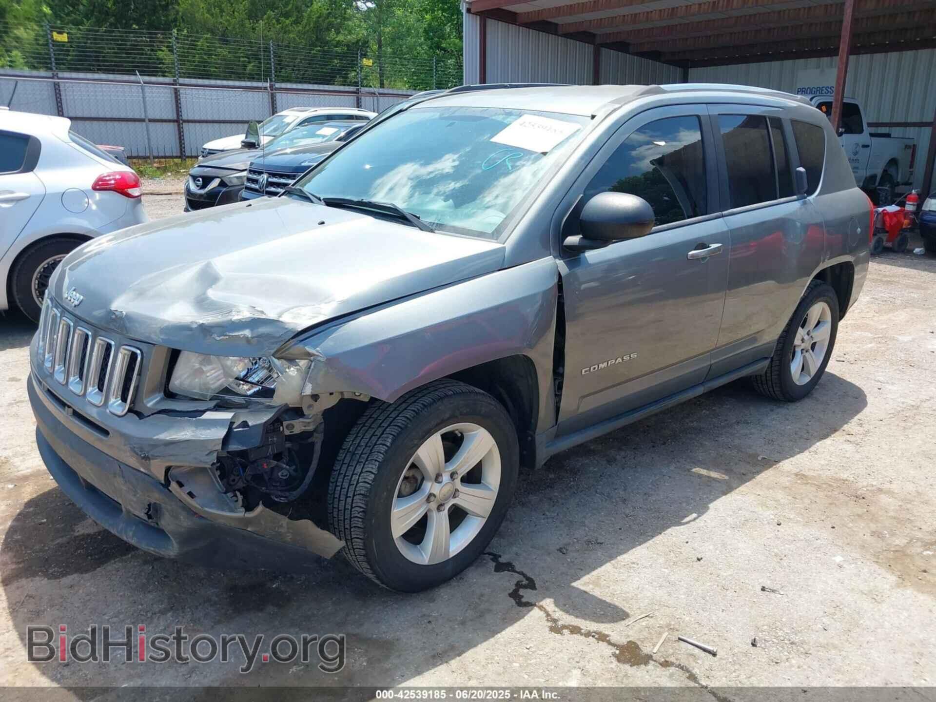 2012 JEEP COMPASS - VIN: 1C4NJCBA4CD623127 - Фото 2