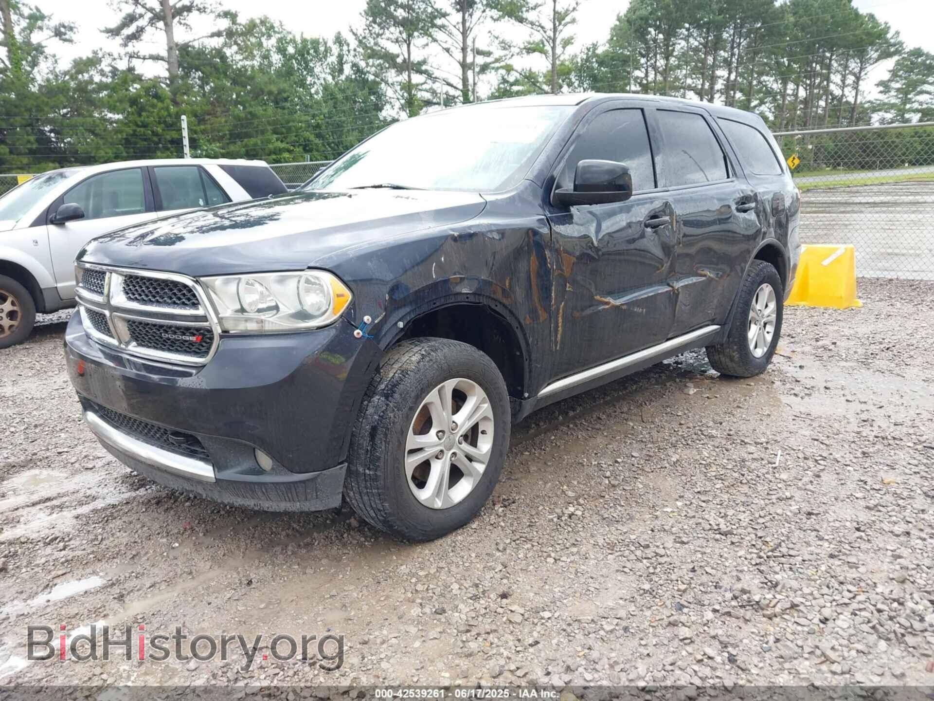 2013 DODGE DURANGO - VIN: 1C4RDJAGXDC666204 - Фото 2