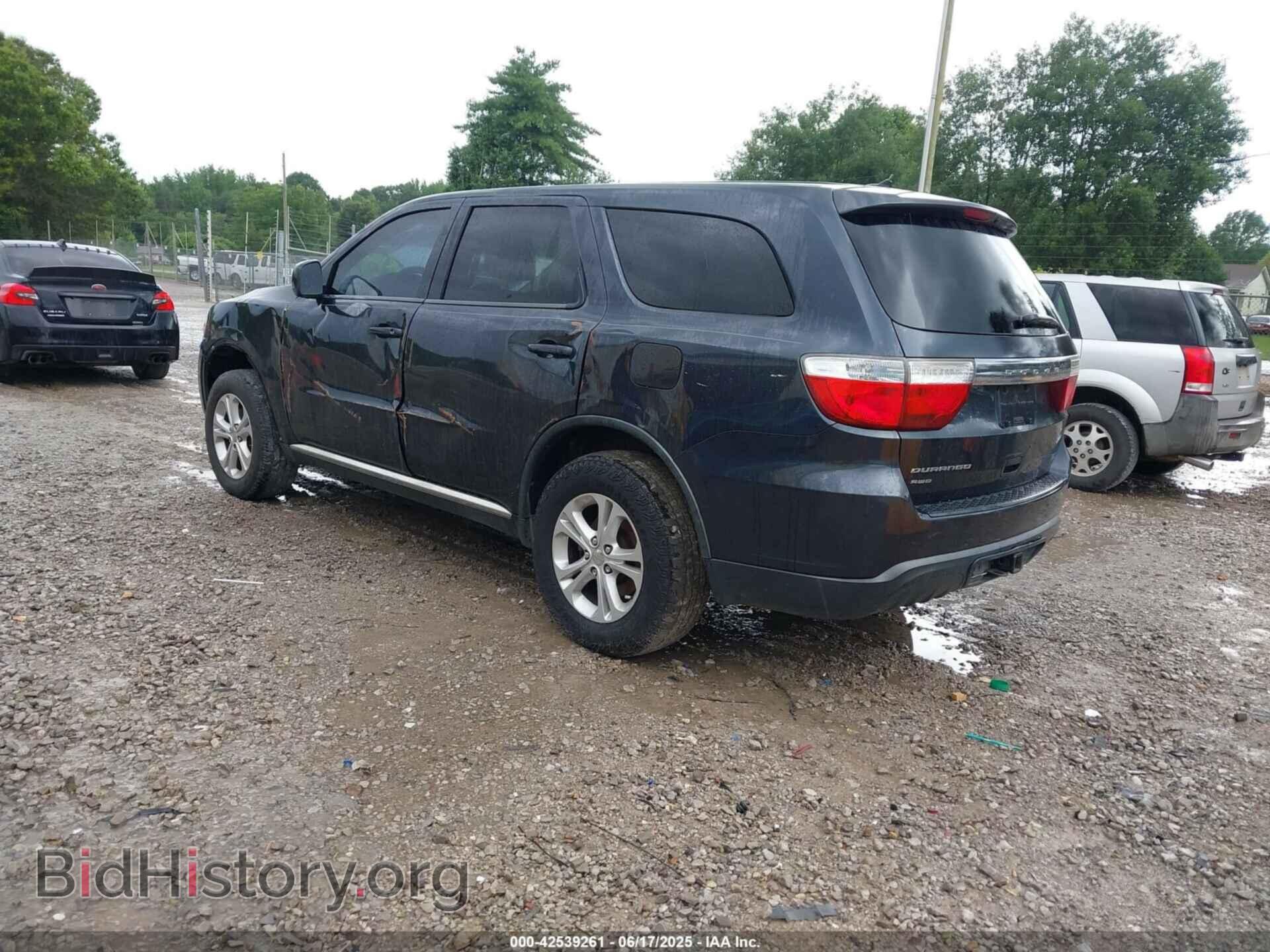 2013 DODGE DURANGO - VIN: 1C4RDJAGXDC666204 - Фото 3