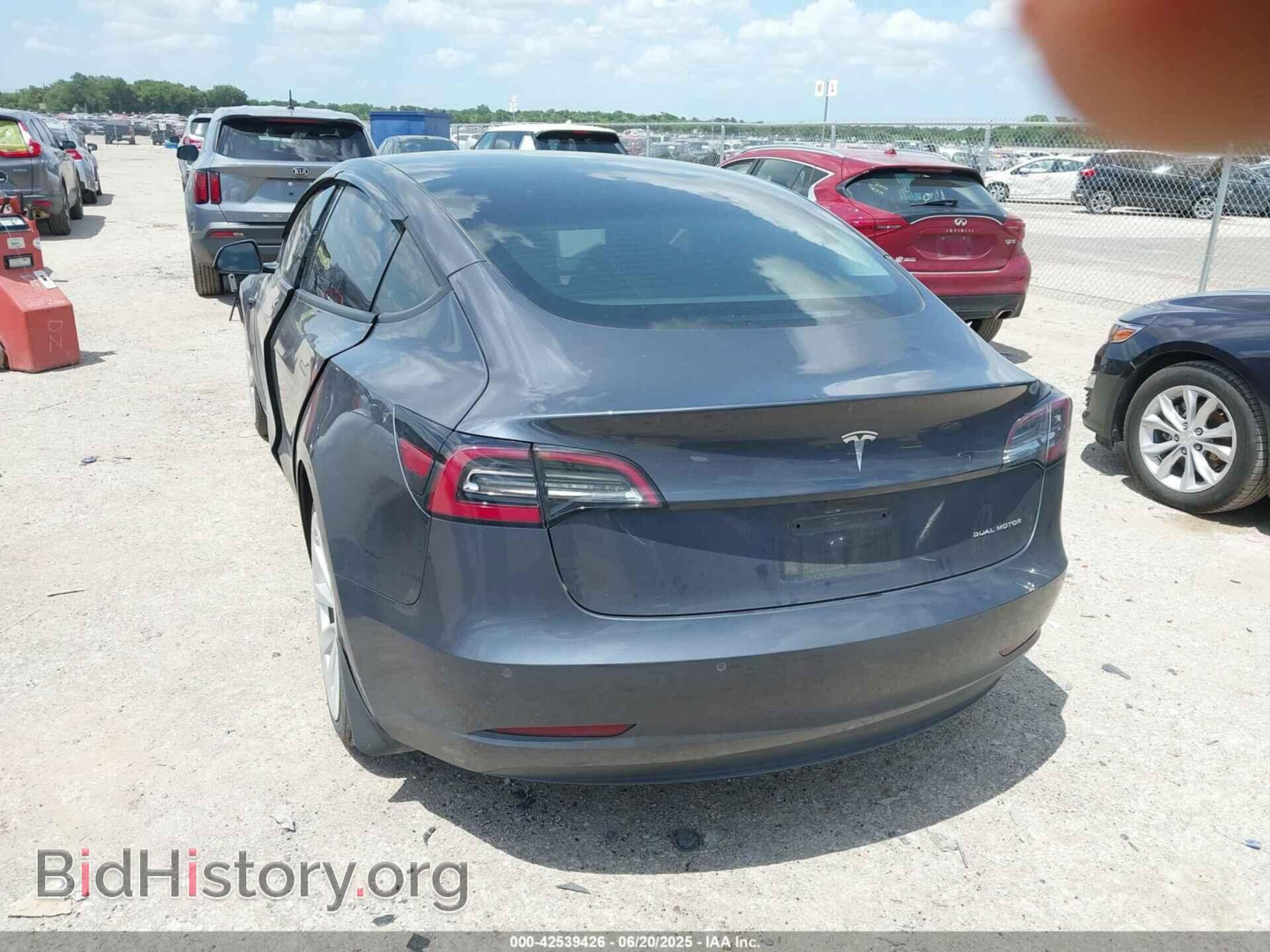2022 TESLA MODEL 3 - VIN: 5YJ3E1EB3NF193655 - Фото 3
