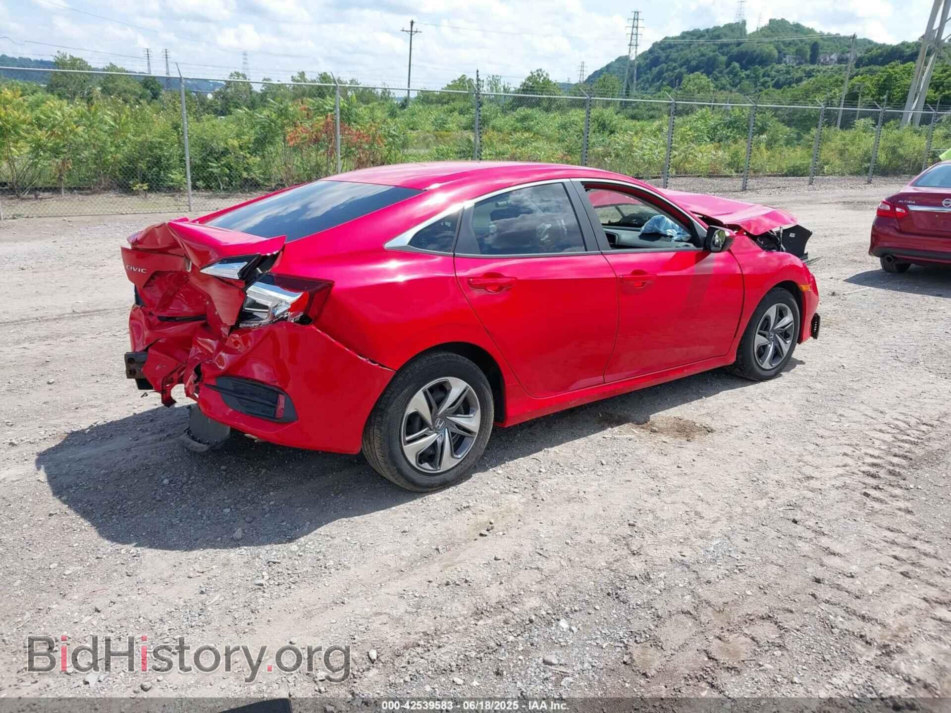 2019 HONDA CIVIC - VIN: 2HGFC2F61KH567603 - Фото 4