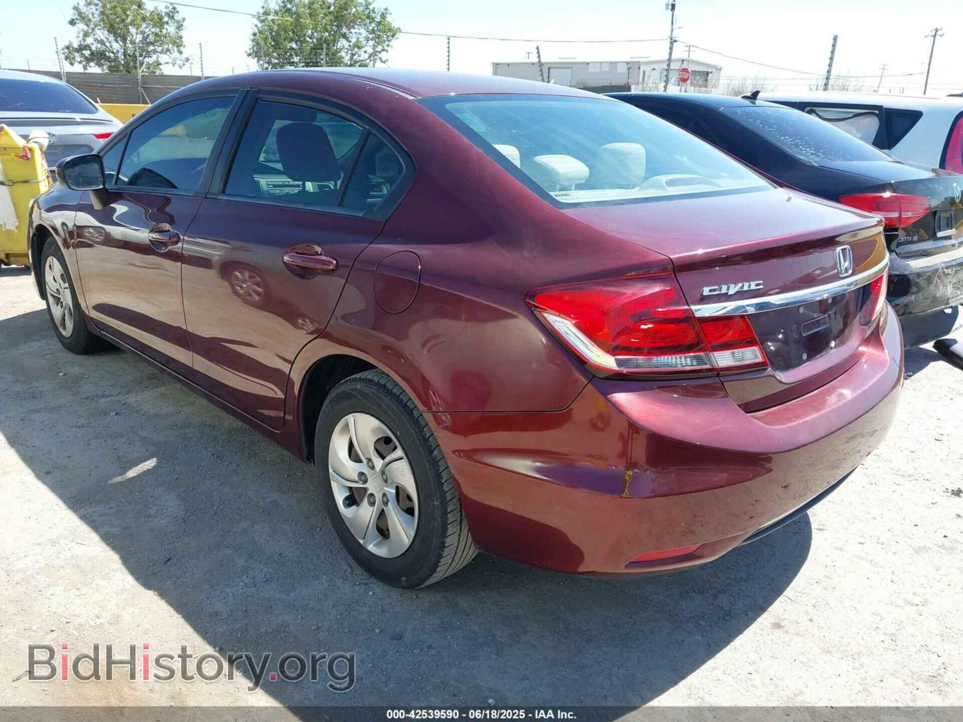 2015 HONDA CIVIC - VIN: 19XFB2F54FE293355 - Фото 3