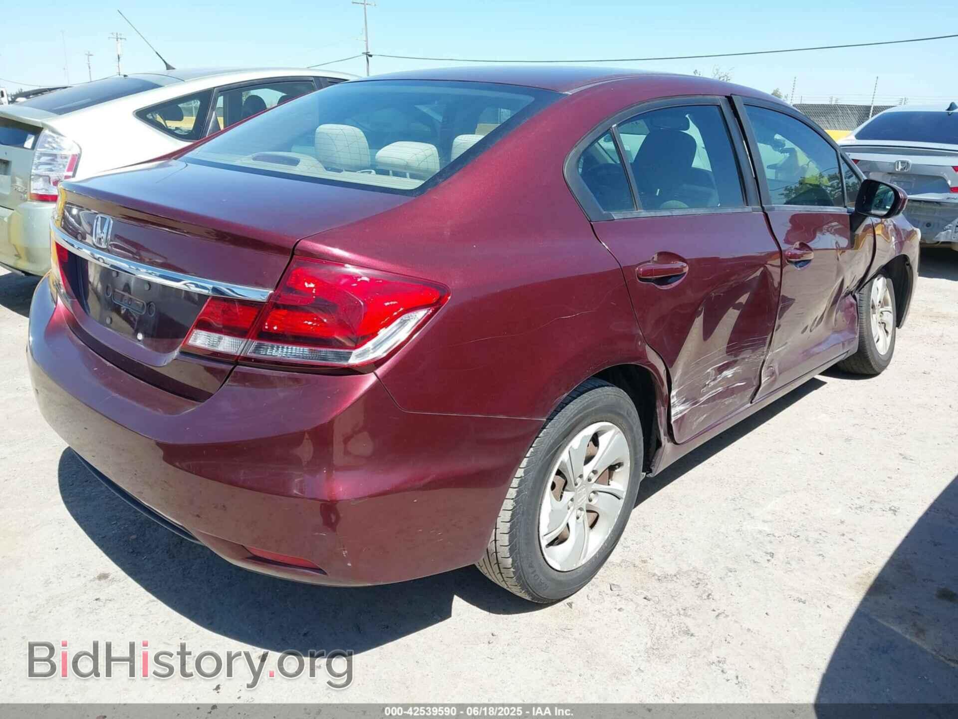 2015 HONDA CIVIC - VIN: 19XFB2F54FE293355 - Фото 4