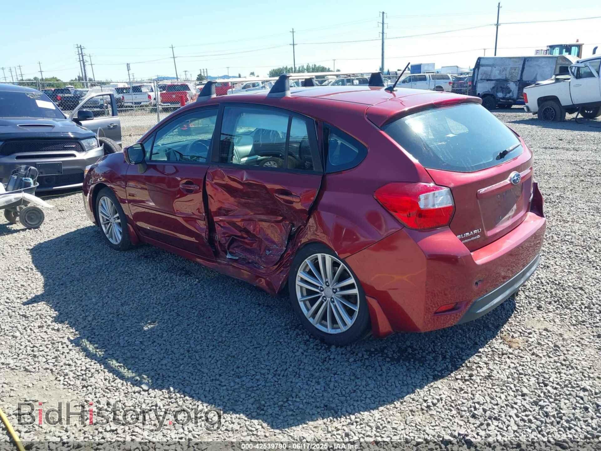 2012 SUBARU IMPREZA - VIN: JF1GPAD62CH210772 - Фото 3