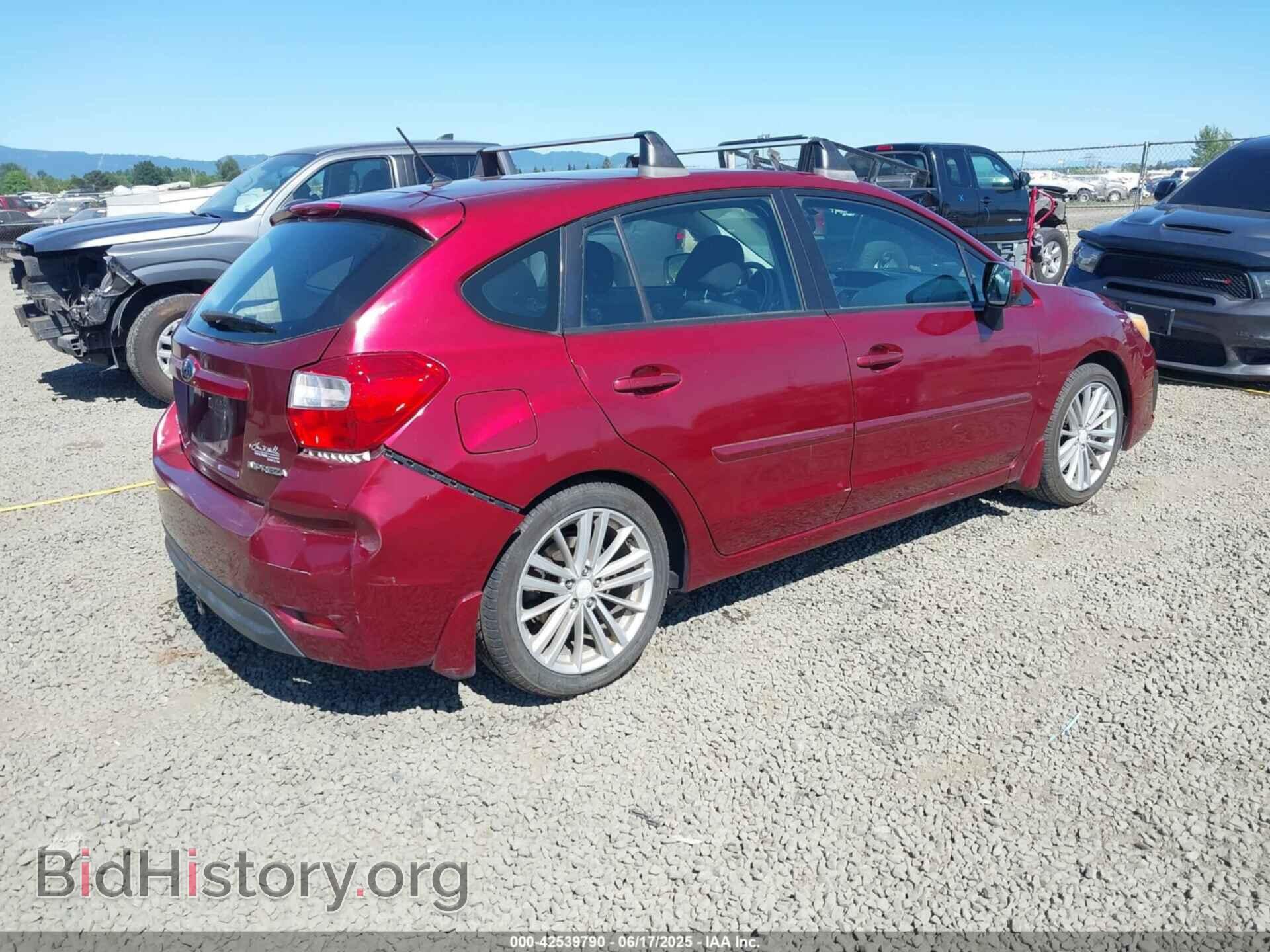 2012 SUBARU IMPREZA - VIN: JF1GPAD62CH210772 - Фото 4