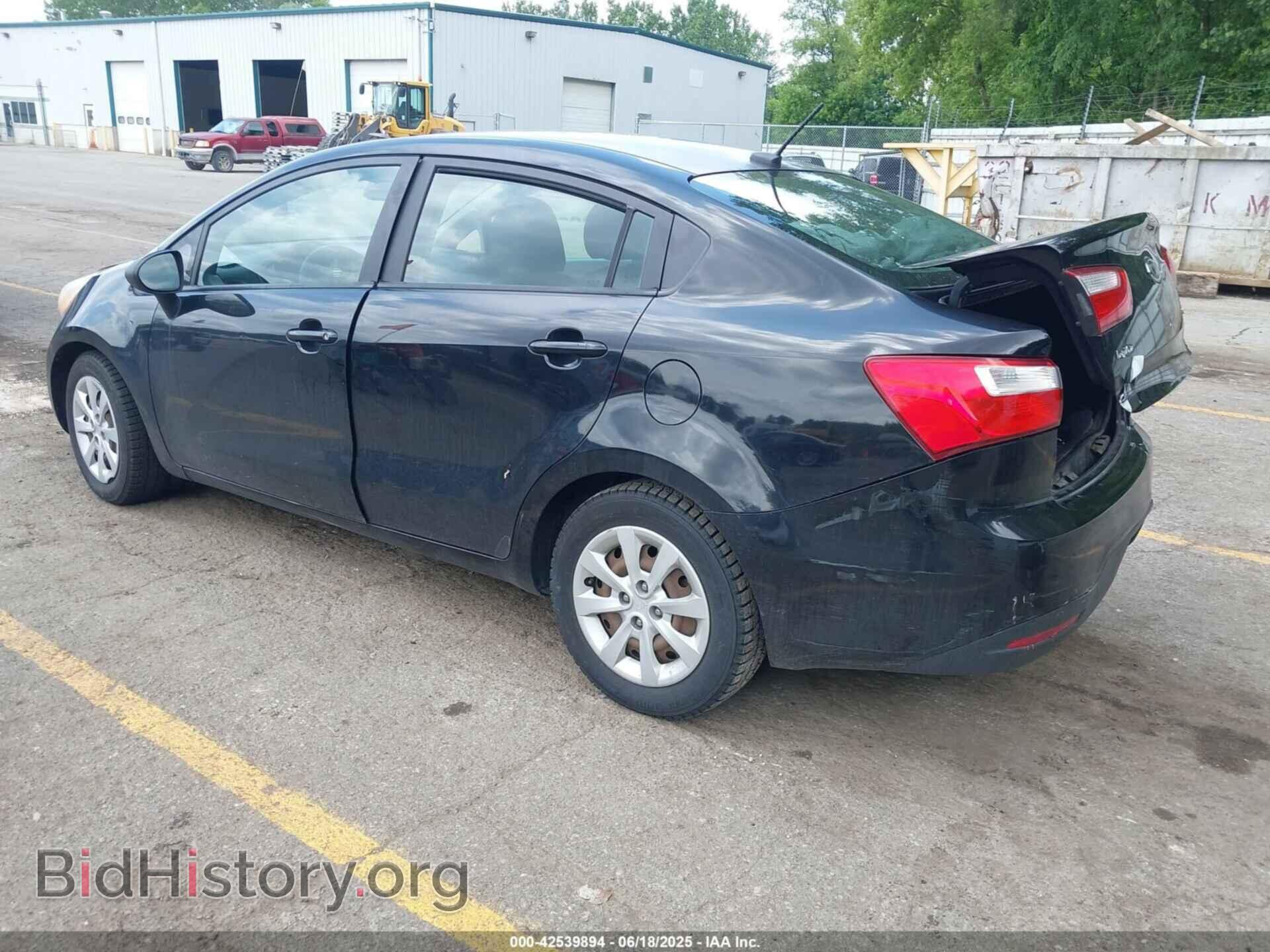 2012 KIA RIO - VIN: KNADN4A31C6045689 - Фото 3