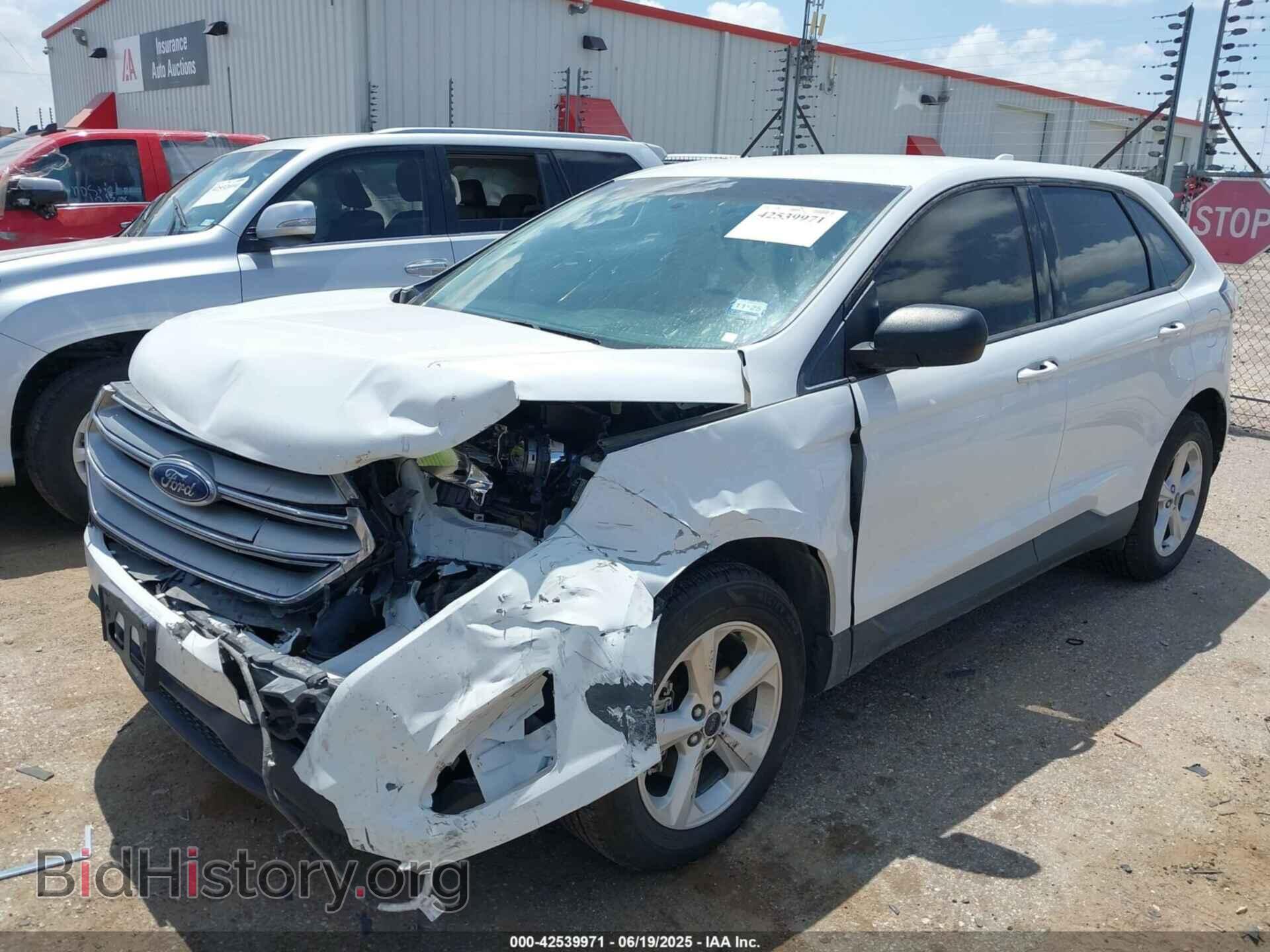 2016 FORD EDGE - VIN: 2FMPK3G95GBB52438 - Фото 2