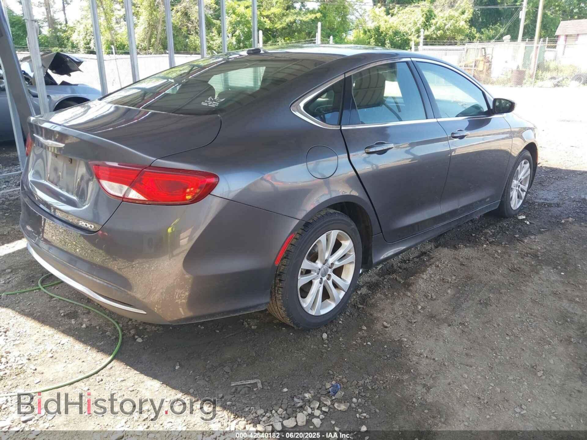 2015 CHRYSLER 200 - VIN: 1C3CCCAB3FN712010 - Фото 4