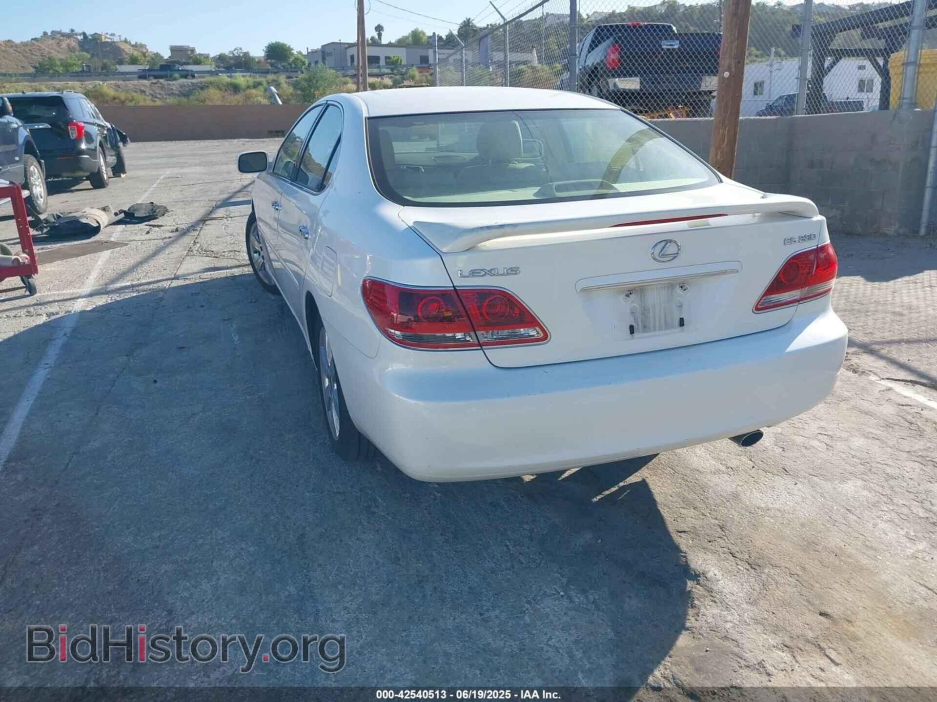 2006 LEXUS ES 330 - VIN: JTHBA30G065152598 - Фото 3