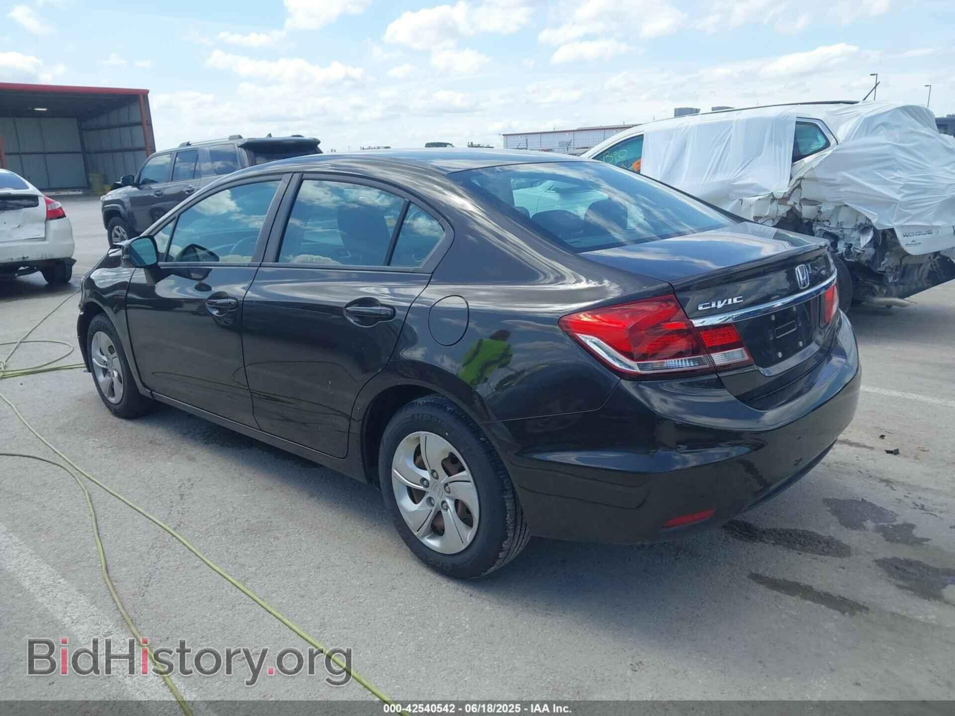 2013 HONDA CIVIC - VIN: 19XFB2F52DE057347 - Фото 3