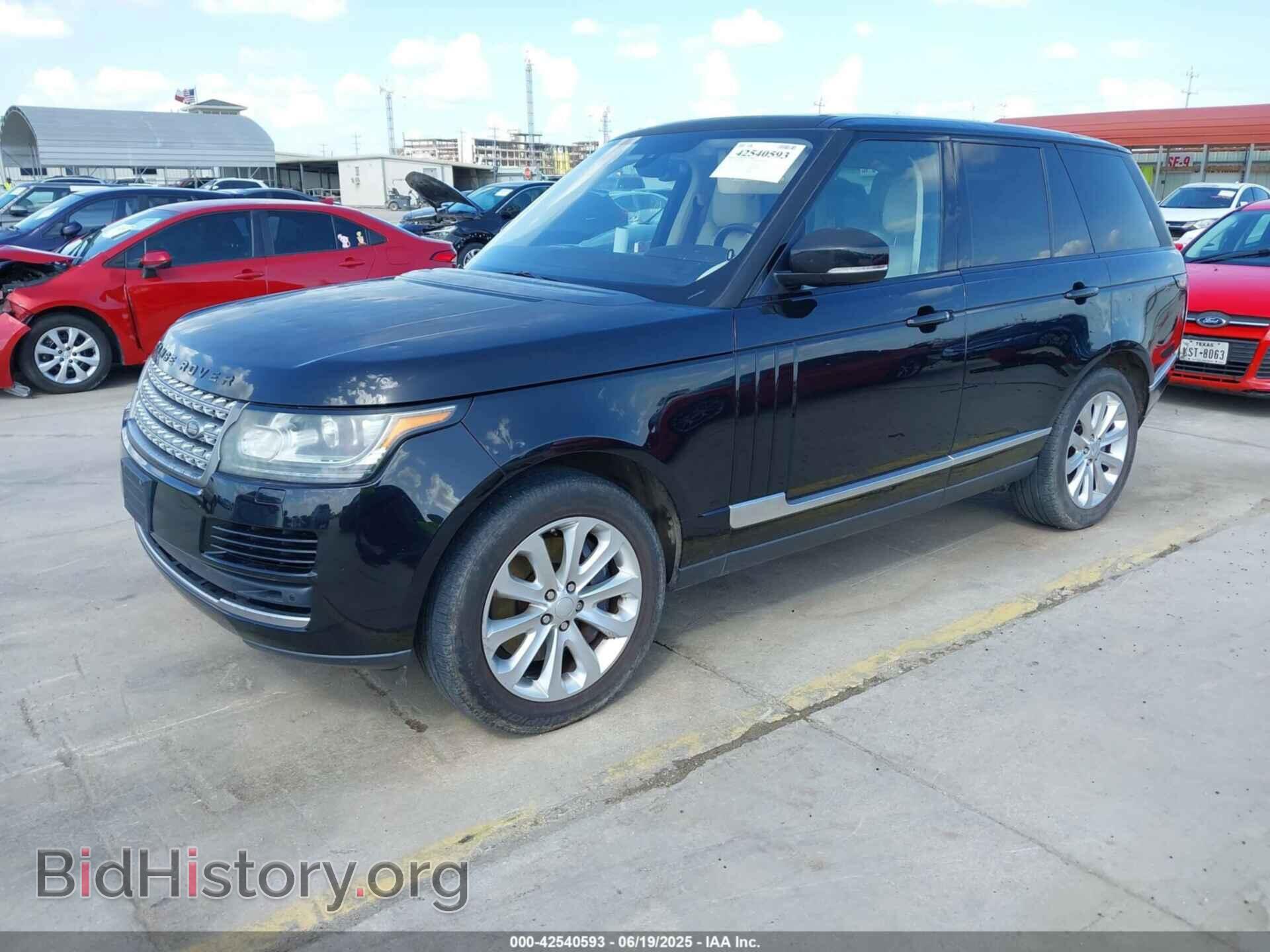2016 LAND ROVER RANGE ROVER - VIN: SALGS2VF6GA270624 - Фото 2