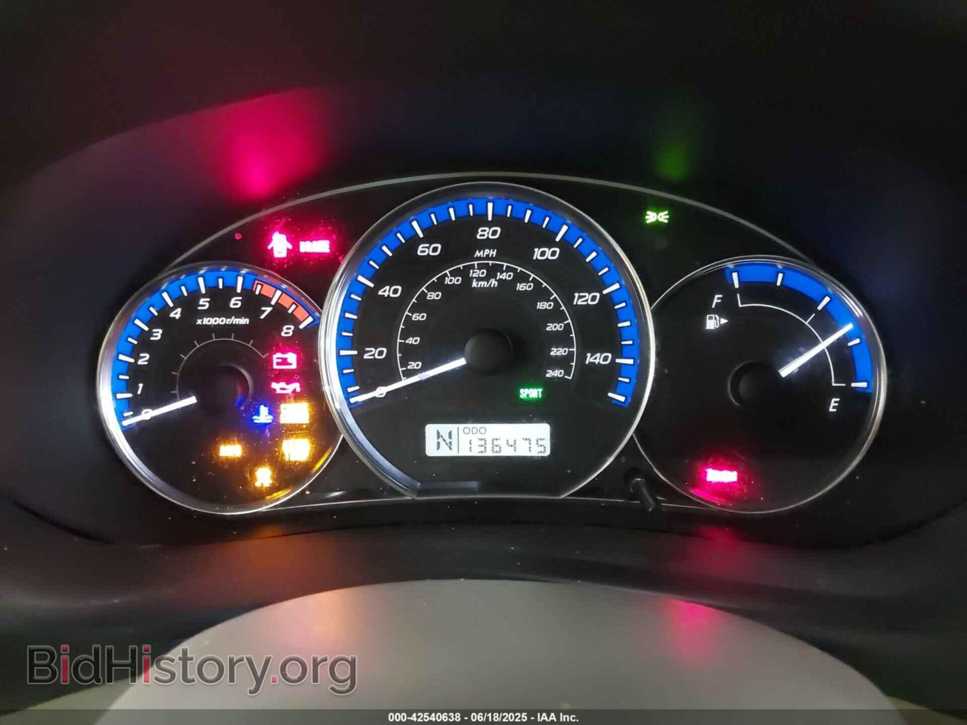 2012 SUBARU FORESTER - VIN: JF2SHADC2CH408275 - Фото 7