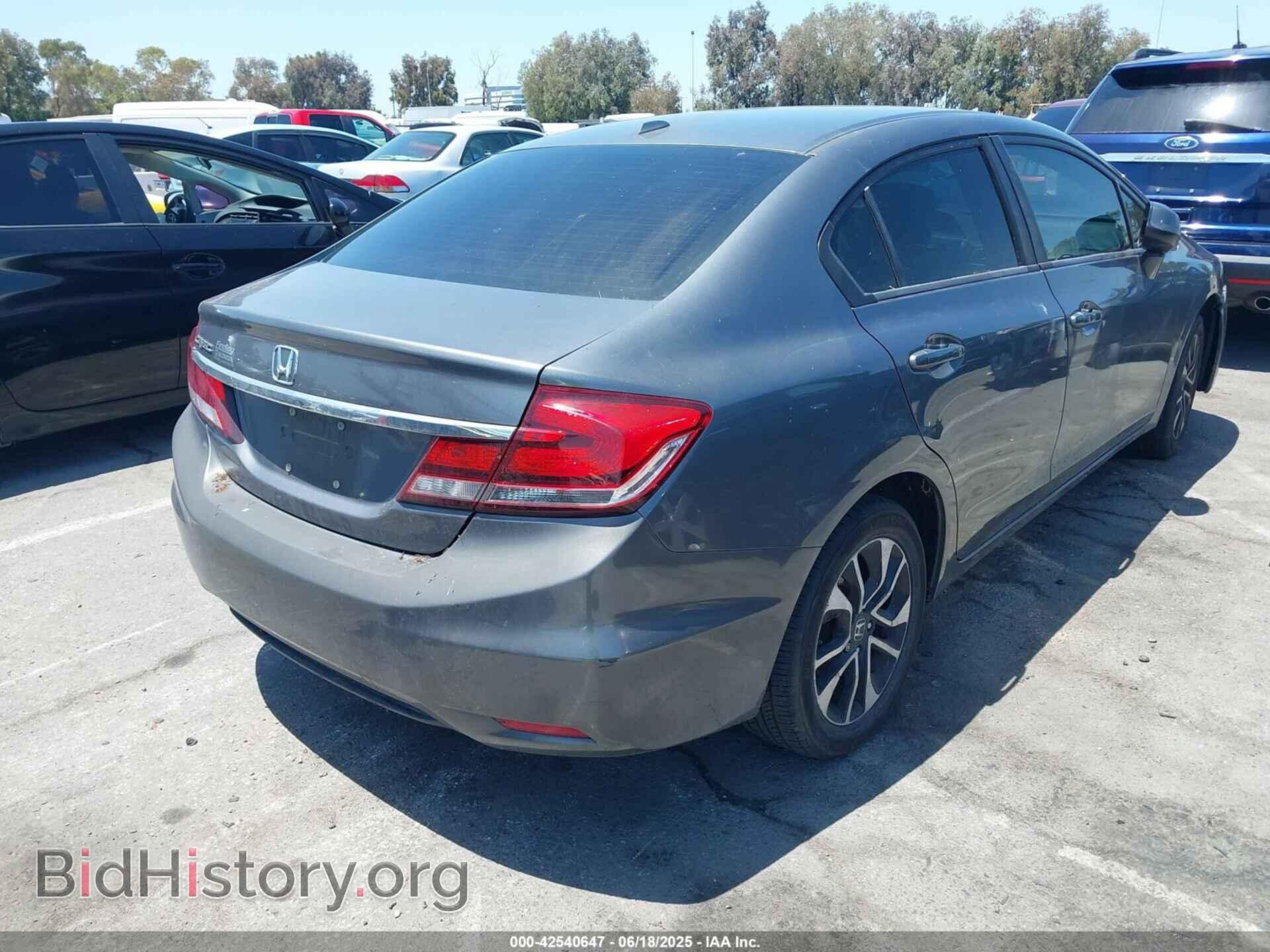 2013 HONDA CIVIC - VIN: 19XFB2F92DE050689 - Фото 4