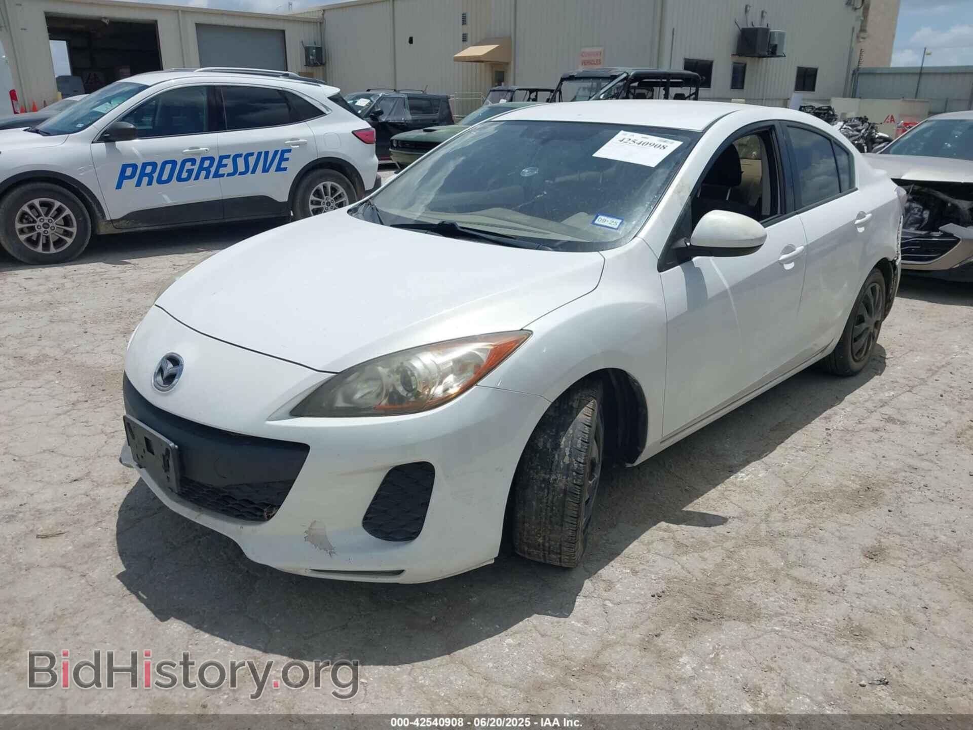 2012 MAZDA MAZDA3 - VIN: JM1BL1UF8C1523950 - Фото 2