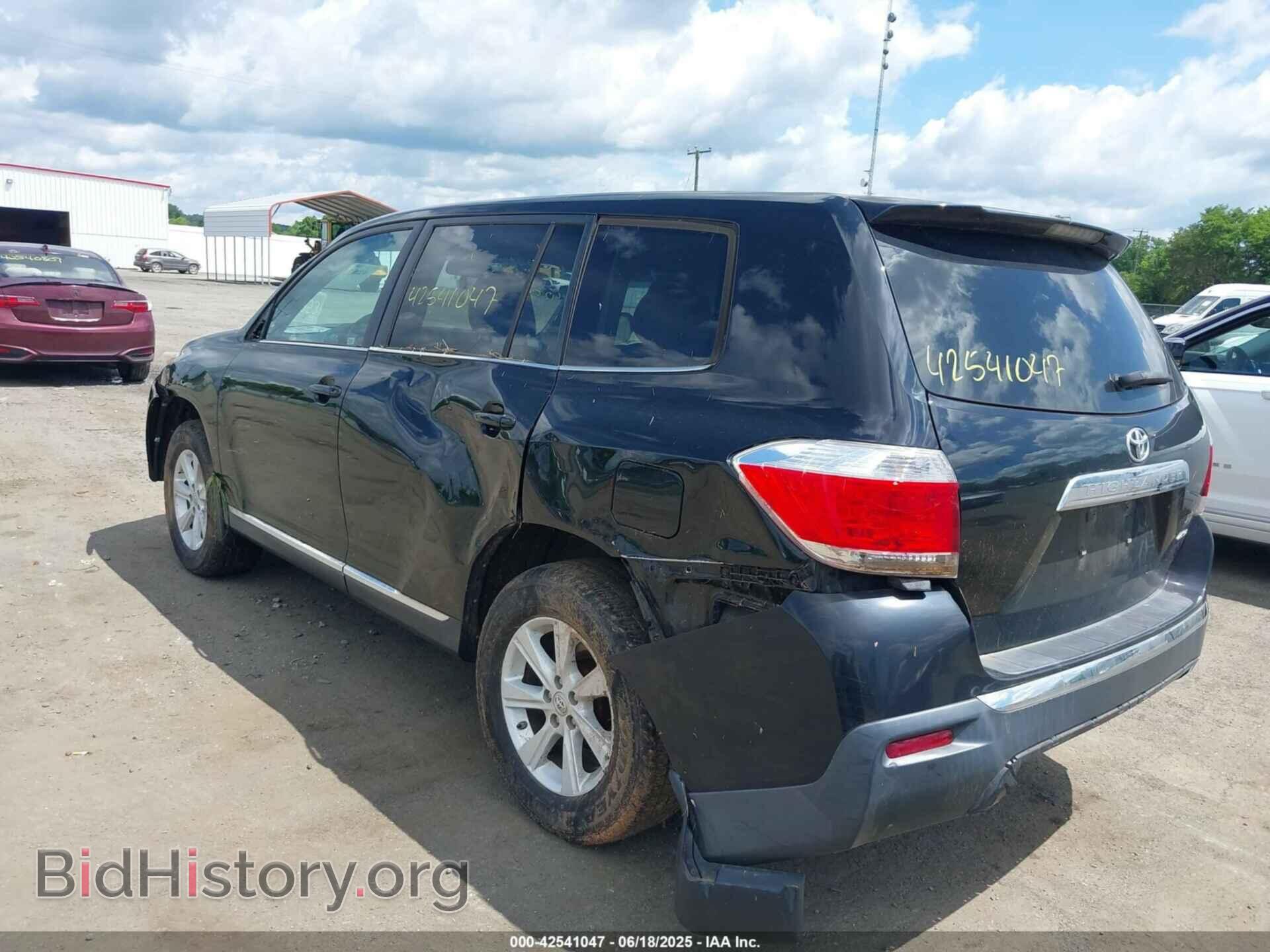 2013 TOYOTA HIGHLANDER - VIN: 5TDBK3EH8DS178552 - Фото 3