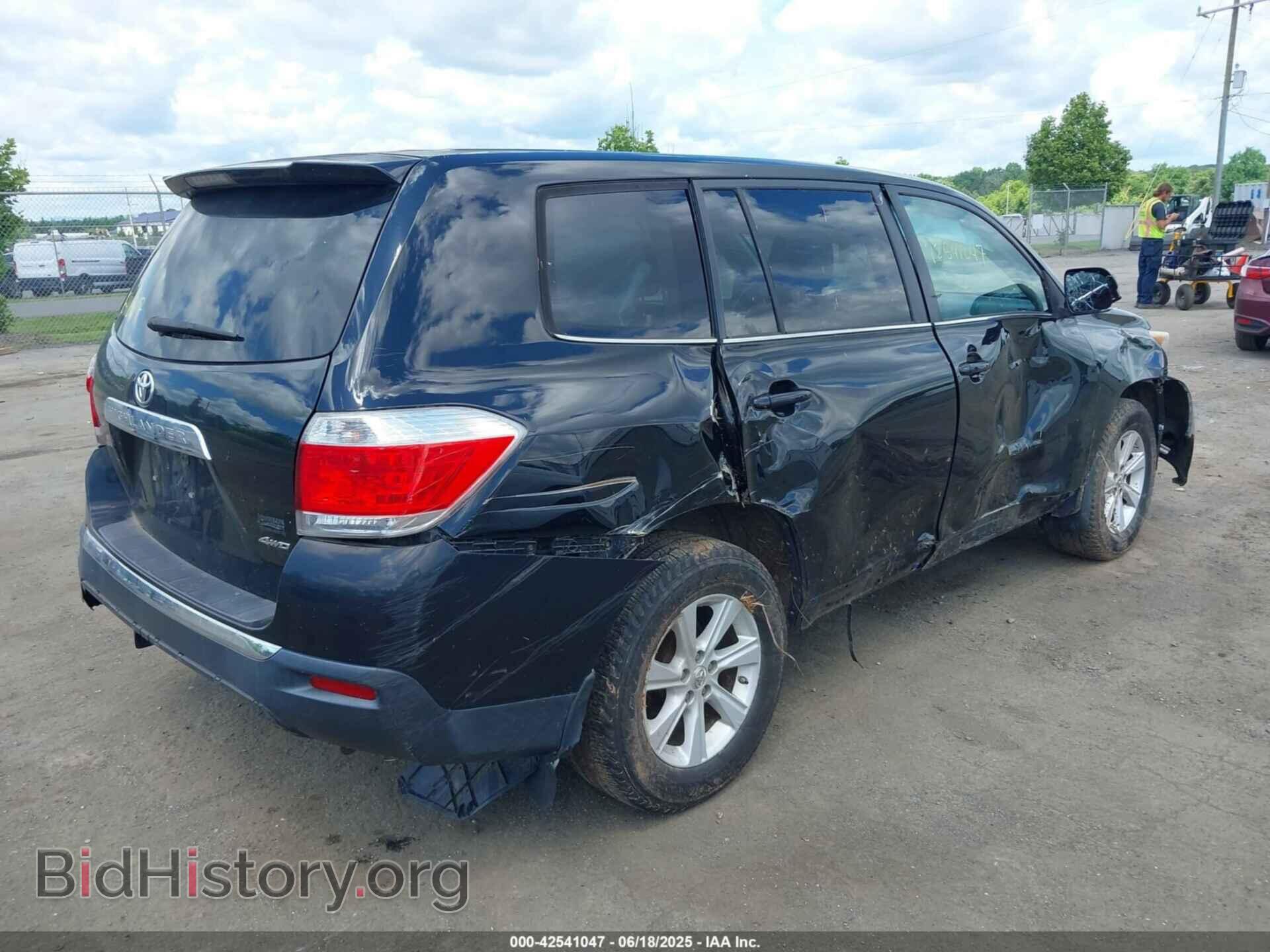 2013 TOYOTA HIGHLANDER - VIN: 5TDBK3EH8DS178552 - Фото 4